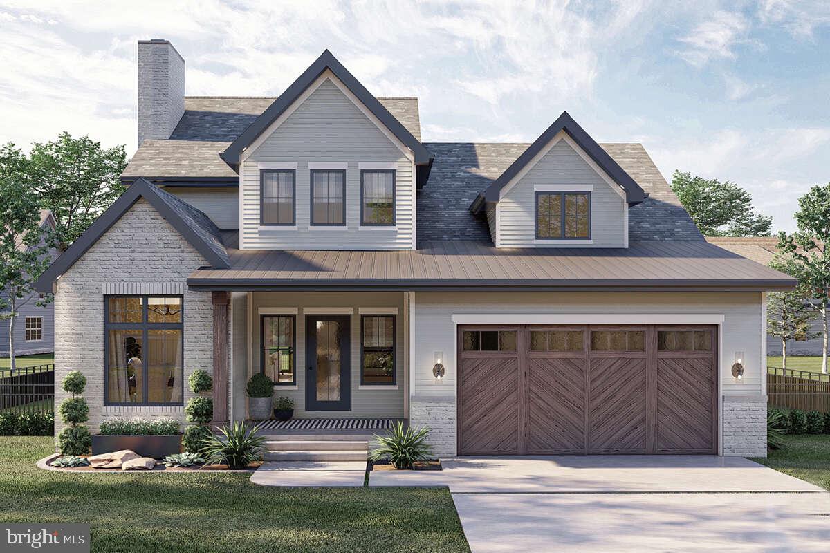 The Maverick, a four-bedroom, two-and-a-half-bath home, is designed with both style and convenience in mind. Step into a dramatic two-story foyer that sets the tone, then discover a thoughtful layout that works for today's lifestyles. The first-floor primary bedroom offers 10-foot ceilings and a peaceful retreat with a walk-in closet and en suite bathroom featuring double sinks and a stall shower—no stairs to climb at the end of the day. You'll also find a dedicated office with a cathedral ceiling on the main floor, perfect for working from home or quiet focus. The kitchen features an island and pantry, flowing seamlessly into the dining room and family room for easy entertaining and everyday living. Off the garage, a mudroom and separate laundry room keep things organized and out of sight. Relax on your covered front porch or enjoy the convenience of main-floor living while keeping guest space upstairs. The second floor offers three nicely sized bedrooms and a full bathroom—ideal for family, guests, or a growing household. Make your dream a reality & start enjoying all that Captain's Cove has to offer. Features include indoor & outdoor pools, a restaurant, banquette rooms, fitness center, basketball & tennis courts, boat launch, playground, security and so much more! All included in the HOA! Home is to be built and the photos of the model home plan 963-00702 may include options. Taxes are based on the land only.