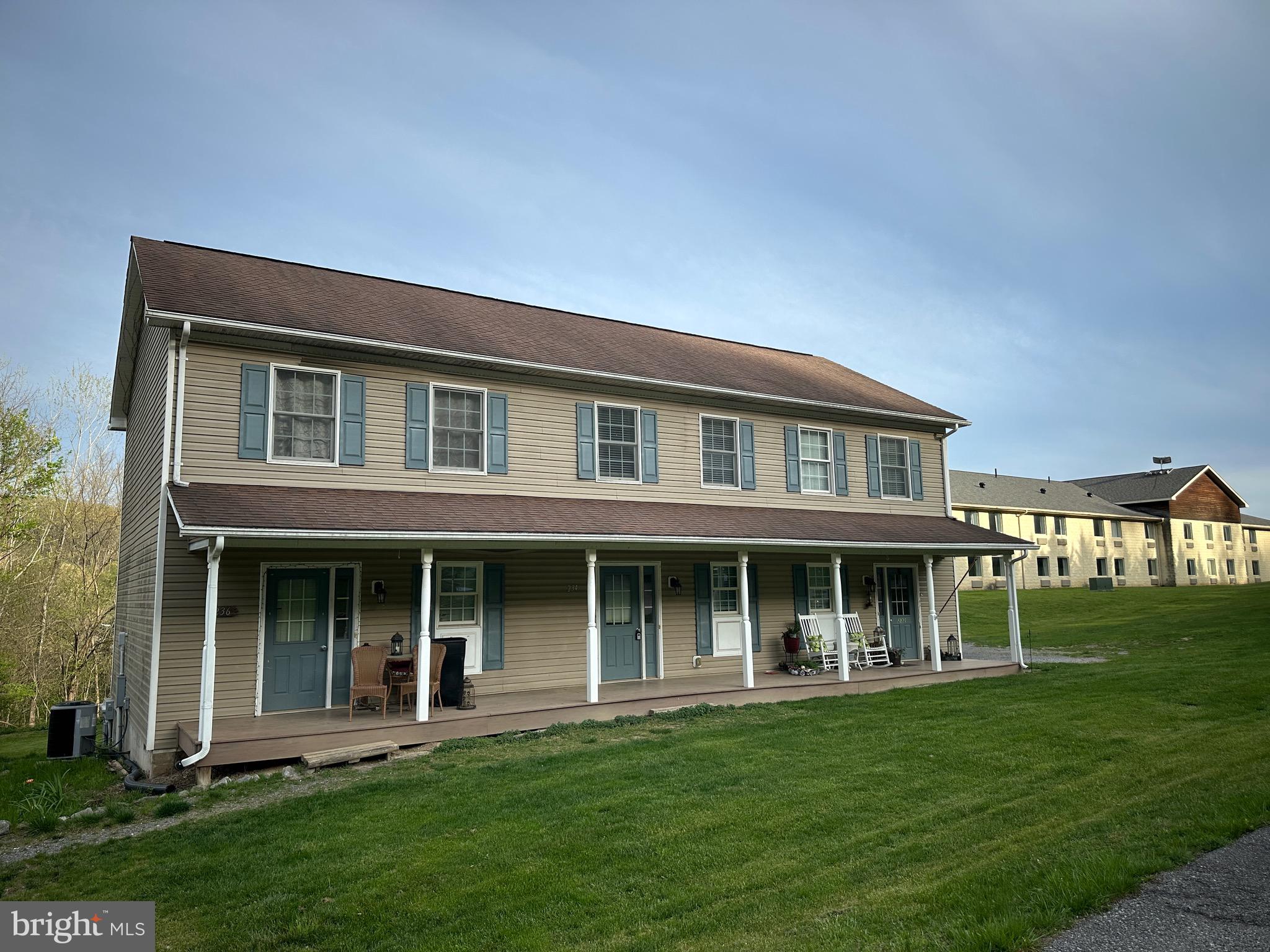 2 Bedroom rental apartment, one full bath and one half bath.  In a convenient location with easy access. Part of a three unit home. No Smoking, no pets.