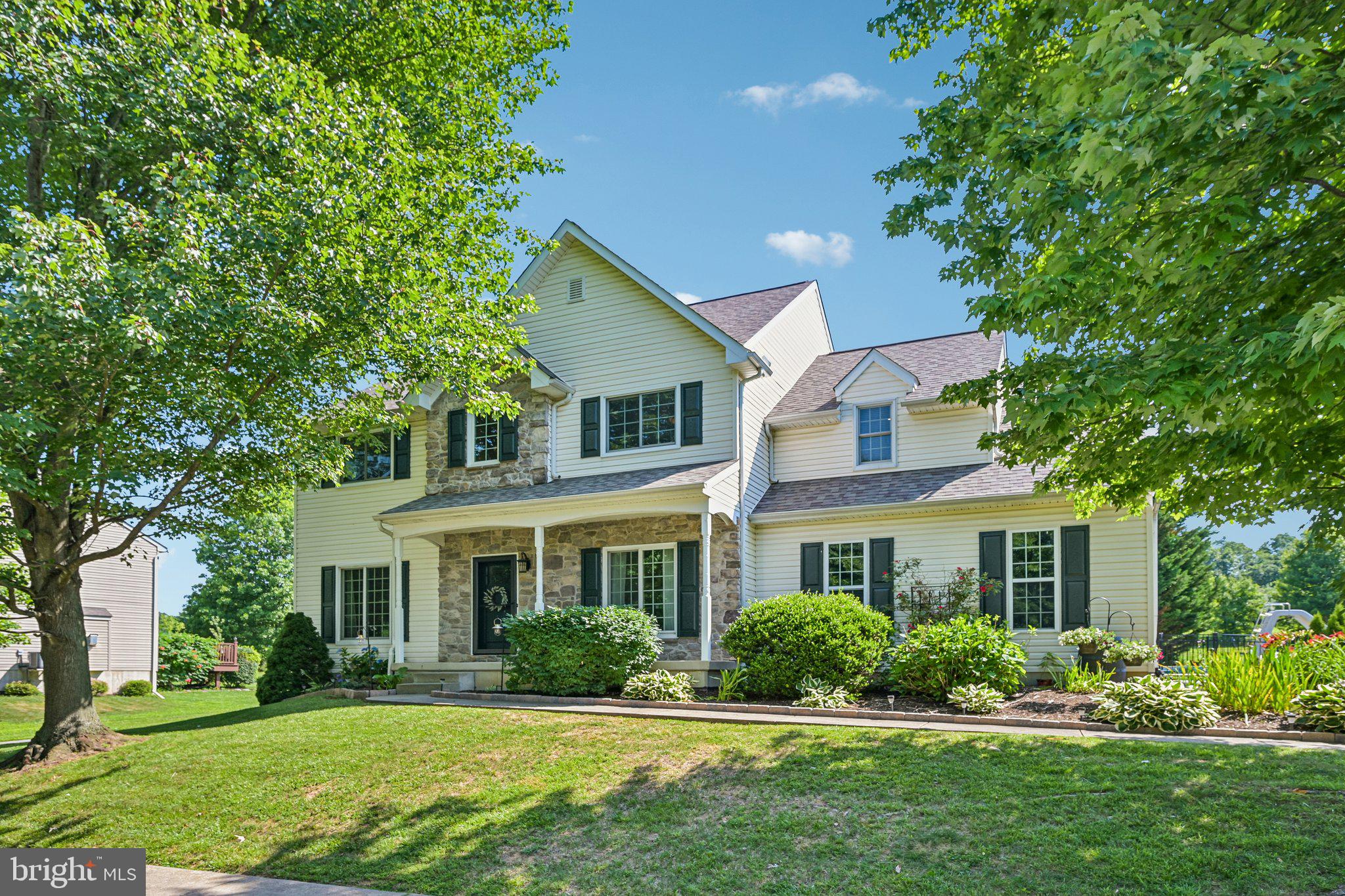 Welcome to your dream home in the charming Lamborn Hunt neighborhood of West Grove! This fantastic colonial residence is perfectly suited for those seeking an active lifestyle, outdoor adventures, and access to the highly-rated Avon Grove School District. With nearly 2,500 sq ft of spacious living, an updated kitchen equipped with modern amenities, large kitchen island built for gathering, and four comfortable bedrooms with 2.5 baths, this home is designed for both relaxation and entertaining. Discover your private backyard oasis featuring a beautiful pool and serene patio, ideal for summer gatherings or quiet evenings. Plus, enjoy the convenience of a walking path that seamlessly connects to the expansive grounds of Goddard Park, a local favorite for picnics, playground fun, and nature walks. This property has been well maintained and includes a brand new roof with transferrable warranty! Don’t miss your chance to create lasting memories in this beautiful setting—schedule a viewing today and experience the warmth and charm of Lamborn Hunt!