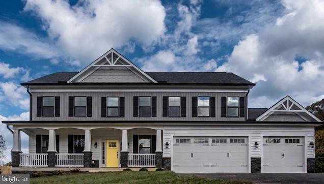 This new construction 'TO BE BUILT' residential property built by Stonehill Family Homes, presents an exceptional opportunity to own your brand new home in great location with NO HOA! Pick your finishes! With a spacious 3-acre lot, this detached home features a blend of Traditional or Craftsman architectural styles, ensuring broad market appeal. Inside, the open floor plan enhances the flow of the living space, ideal for modern living. The home includes four well-sized bedrooms, with the primary suite featuring a walk-in closet with wood shelving. Key interior features include plush carpeting, wood floors, and recessed lighting, creating a warm and inviting atmosphere. Energy-efficient windows contribute to lower utility costs. The unfinished basement offers additional potential for customization allowing for additional living space and added value through future renovations with the included plumbing ground works already installed for full future bath an no extra cost. With a three-car attached garage, ample parking is available, further increasing the property's desirability. This property is strategically positioned in desirable location off of Garrisonville Rd. close to shopping, dining and Barely Naked Brewery.  Don't miss the chance to secure a promising asset in a growing area and put your own finishing touches no this new construction home with Stonehill Family Homes, Inc. See sales managers for information on promotions, upgrades available to add, closing cost assistance etc. Photos are of similar home built with upgrades available to add at additional cost. List price shows base price with lowest lot premium, additional features may be added.