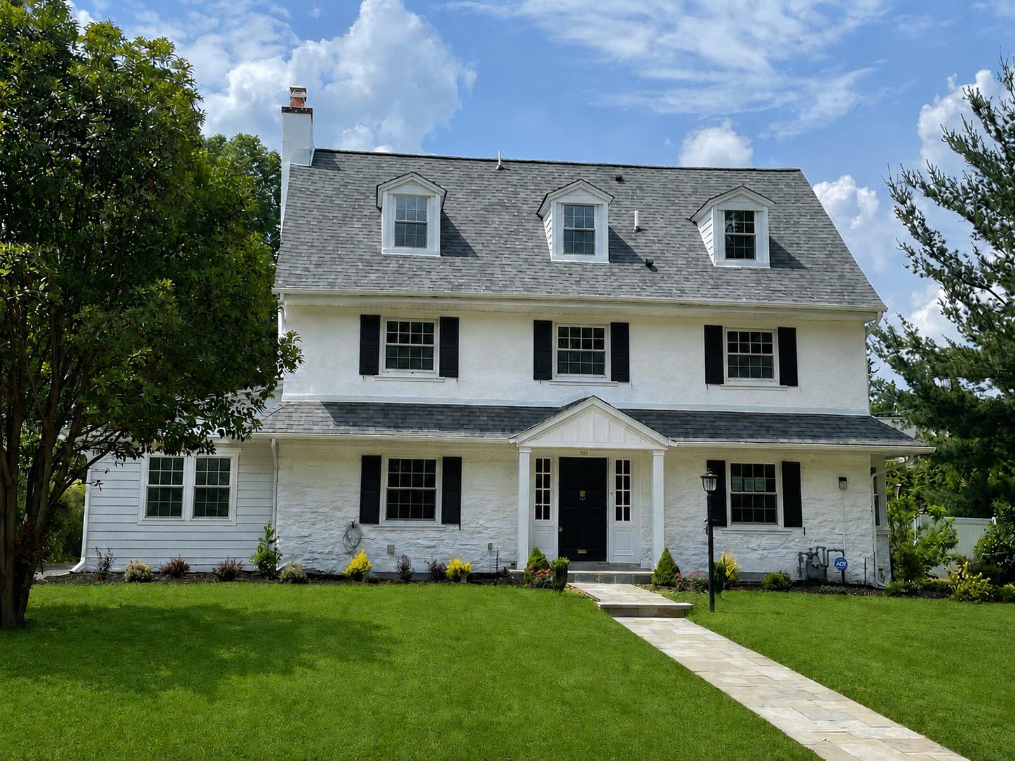 Totally renovated Main Line Beauty blends old world elegance with modern amenities. This 5 bedroom, approximately 4,000 square foot home is situated on a quiet street ideally located in Merion Station a short walk to the train station.  A designer blue stone walkway leads to a stately columned front entrance. As you enter you will be impressed with the hardwood floors that have been brought back to their original glory. Large oversized windows with deep sills enhance the house and bring glorious light throughout. Head to the left and enter the formal living room which features the original wood burning fireplace. Step thru the French doors into the fully conditioned Florida room available as an additional living space or as a home office with its own entrance. Head to the right and you will fall in love with the bright dining room. Head into the reimagined open concept kitchen and new family room with gas fireplace. The gourmet kitchen is any cook’s dream. The 10 foot island features waterfall designer quartz counters with space for 4-5 stools. The luxury appliances, include a 48” Wolf range with 6 burners and griddle, plus 2 ovens, a 3 rack Bosch dishwasher, and 42 inch Subzero refrigerator/freezer. An additional Kitchenaid wall oven and microwave and wine fridge make entertaining a breeze. The modern skinny shaker style cabinets feature full extension drawers and soft close doors. 3 pantry cabinets, modern hood, designer tile backsplash and undercounter lighting complete the kitchen. A powder room completes the 1st floor.  Head outside to the incredible in ground pool with spa perfect for entertaining and endless fun. Head up the grand staircase to the 2nd floor and step into the primary bedroom suite and be delighted to see the spa inspired bathroom which features his and her vanities, heated floors, hidden water closet and the ultimate U by Moen smart shower system that can be started remotely. Equipped with 3 massaging jets and 3 shower heads you will never want to get out! The large sitting room off the bedroom overlooks the pool and is the perfect place for a home office, reading room, or yoga and exercise room. The large walk in closet, big enough for two has been outfitted with custom built in cabinets. 2 additional bedrooms on this floor share a brand new contemporary bathroom with custom glass tiles and oversize vanity.  A convenient laundry room completes this floor.  Head up to the 3rd floor which also includes a 3rd full bathroom and 2 additional bedrooms.   The home has brand new electric service including recessed lights throughout the home. All bedrooms include designer ceiling fans. The home features all new plumbing multi-zone climate control powered by high efficient gas heaters with central air conditioning, new roofing and many more high end features. Newly paved driveway, new landscaping, a flat backyard and an additional paver patio provide maintenance free ownership and endless entertaining options.  Enjoy the oversized 2 car garage with electric door with additional 2nd floor storage.This beautiful home is just a 20 minute drive to Center City or you can hop on the reliable R-5 train. Don’t miss the chance to make this Once-in-a-Lifetime house your home, and experience the epitome of comfortable stylish living. Owner is a PA licensed realtor. Professional Photos to be added soon. Showings to start on 6/12/2026.