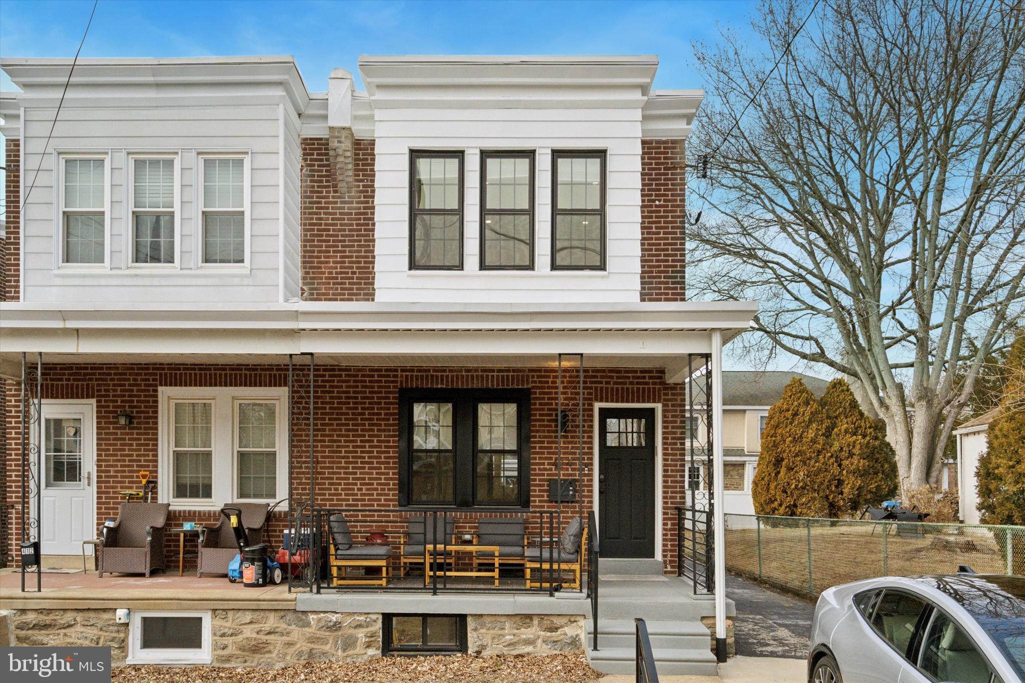 OPEN HOUSE - Sunday the 23rd, 12-1:30PM.  Welcome to 414 Cinnaminson Street, an exquisite gem nestled on a quiet residential street in Roxborough. This impeccably renovated twin boasts an open floor plan with 3 spacious bedrooms and 2 elegantly appointed bathrooms, spread gracefully across over 1,800 square feet of meticulously designed living space.

The open concept of the first floor is perfect for hosting soirées, complemented by recessed lighting, tons of windows with natural light, and ample space for a full sized dining set.

The kitchen is a chef’s dream, outfitted with sleek stainless steel appliances complete with a properly vented hood for serious cooking, tons of storage and a classic stone countertop that harmonizes beautifully with the home's elegant aesthetic. For true cooks, you will be pleased to know that the owner upgraded the hood to vent to the outdoors, making high heat cooking a nonissue.  A door just off the kitchen leads to the backyard, offer a large 2 car detached garage (with automatic door opener and electric!) back driveway for additional parking, making those with 2+ car households happy!

Additional perks to this fully renovated home include air conditioning for those warm summer days, brand new commercial grade roofs both on the main house and the 2 car garage, and a versatile finished basement, perfect for home gym, tv room or guest suite.  This level also features a full bathroom for overnight guests and a proper finished a laundry room.

With a location that offers the quintessential NW Philadelphia lifestyle with amenities that cater to both comfort and style, 414 Cinnaminson Street is a distinguished address that has been meticulously cared for, ready to welcome you home.