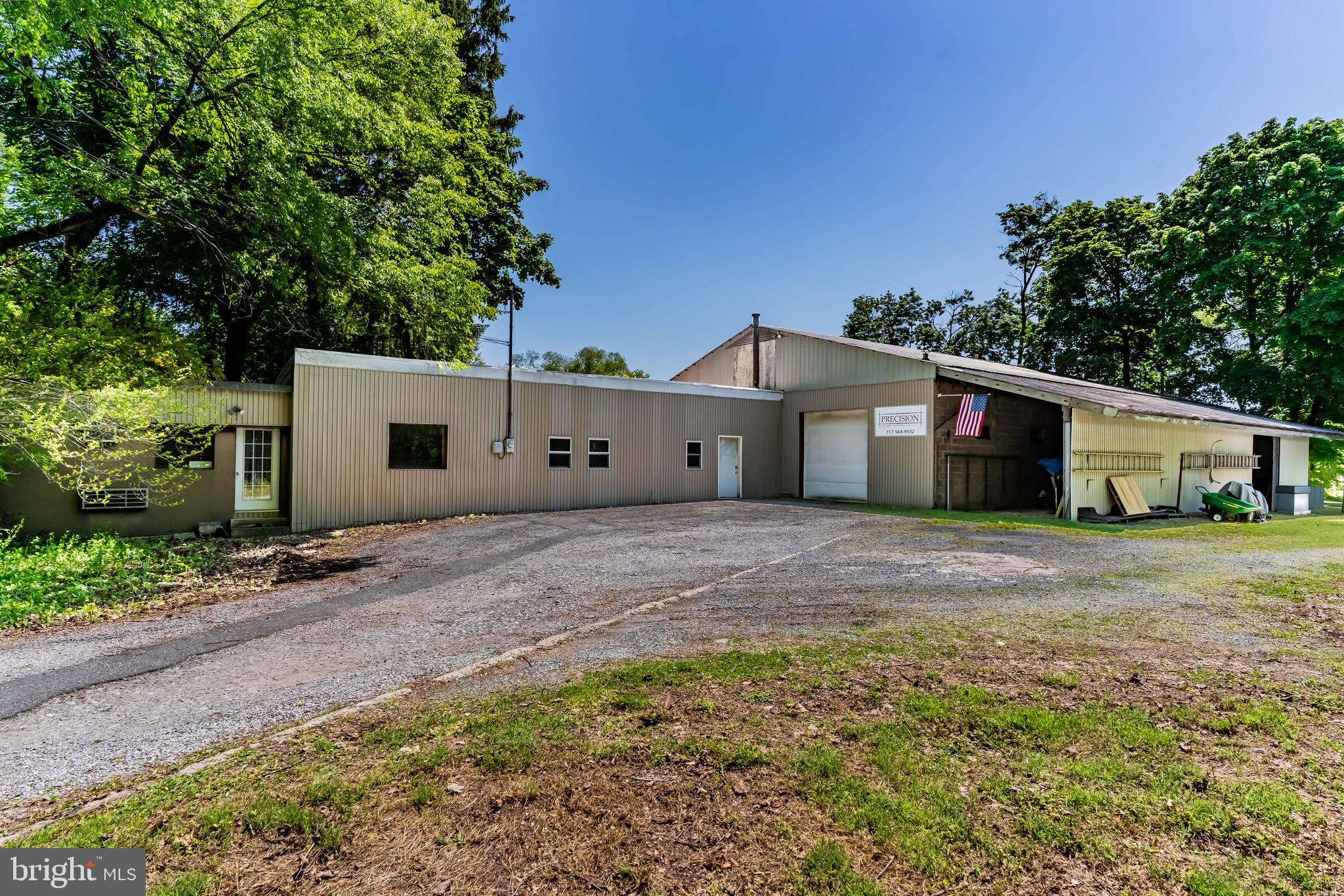 Rare opportunity to own a versatile warehouse/flex building offering 5,288 SF of functional space on more than half an acre in Swatara Township. Buildings of this size and configuration don't come to market often, making this a standout option for owner-users and investors alike. The layout includes a 3,400 SF warehouse area featuring 10-foot clearance and a drive-in door for easy loading and equipment access. An additional 1,000 SF workshop space provides flexibility for production, fabrication, or specialty trades and is currently being used as such by  a custom counter contractor. Two dedicated office areas and a bathroom round out the interior, giving the building a true flex profile that supports a wide range of business operations. 200-amp electric service and a generous lot of just over .5 acre, allowing for ample parking or potential outdoor storage. Swatara Township has indicated a willingness to work with potential buyers on permitted usage, opening the door to a variety of business types and operational needs. Whether you're a contractor, fabricator, service business, or investor looking for a functional flex property in a strong Central PA location, this building checks the boxes. Properties like this tend to move quickly, schedule your showing today.