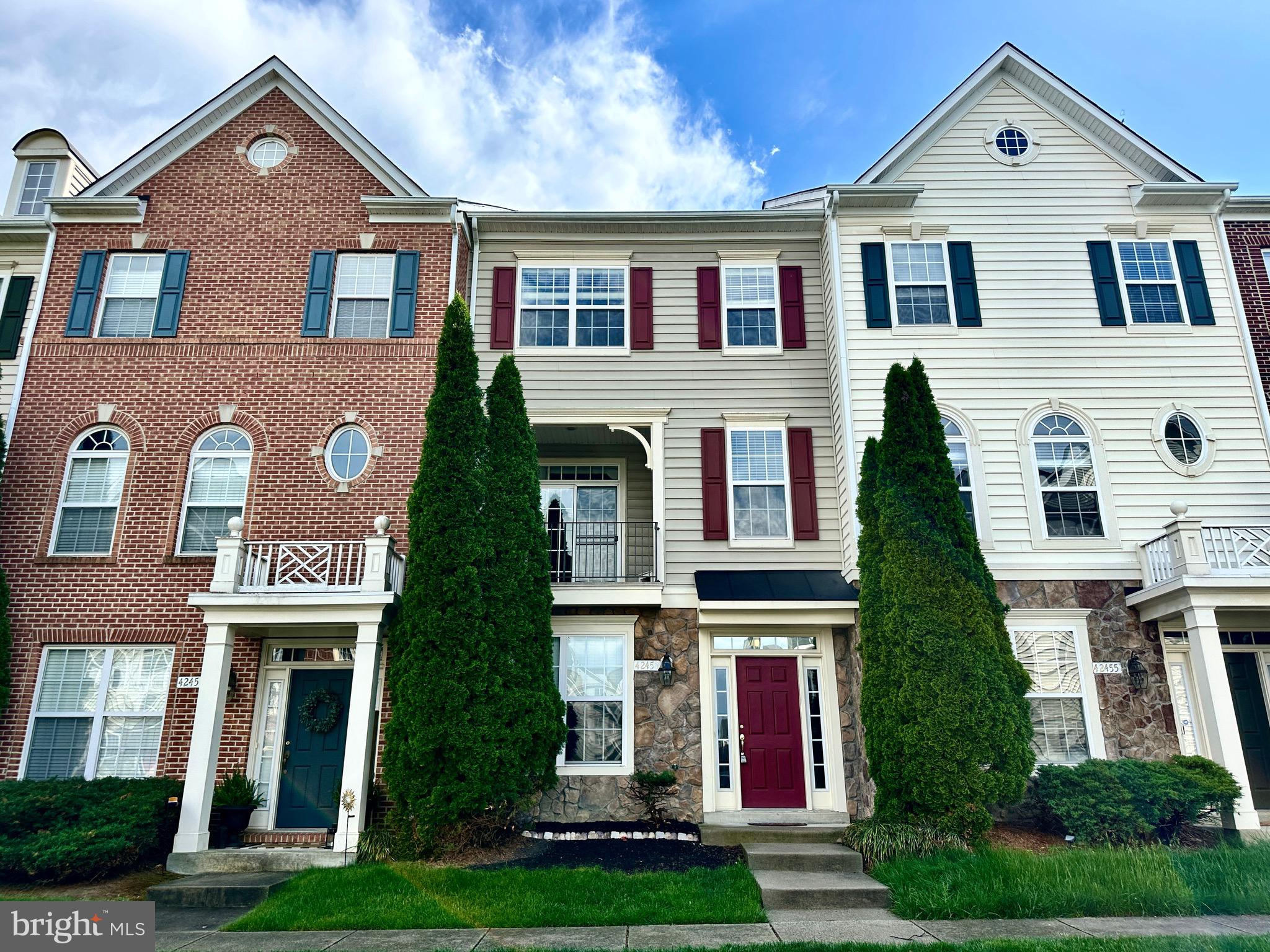 Available Immediately!
Welcome to this bright and sunny 3-bedroom, 2 full bath, 2 half bath townhome with a 2-car garage, located just blocks from Brambleton Town Center.

As you enter, you're welcomed by a beautiful foyer that opens to a spacious recreation area perfect for an office or additional living space along with a half bath and access to the two-car garage.

The main level features gleaming hardwood floors, a cozy gas fireplace in the family room, and two sets of doors that open to the rear balcony. The kitchen offers ample space, SS appliances, granite countertops, abundant cabinetry, a center island ideal for gatherings, a generous pantry, and access to a front-facing, covered deck. A convenient half bath completes this level.

The upper level includes a large primary suite with a walk-in closet and ensuite bathroom featuring dual vanities and a stand-in shower. Two additional spacious bedrooms share a well-appointed hallway bath. The laundry is also conveniently located on this level.

Rent includes Fios Internet, basic cable TV, and access to all Brambleton amenities.
Just minutes from Brambleton Town Center and close to the Ashburn Metro Station. This home is part of the Verizon FTTH (Fiber-to-the-Home) network, ensuring high-speed connectivity throughout the community.
