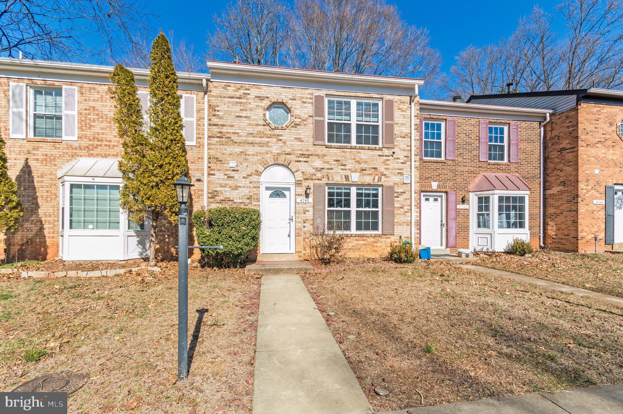 Welcome where convenience meets comfort in this stunning 3-bedroom, 2.5-bathroom brick front townhouse! Situated in a prime location just off Minnieville Road, this home is ready for immediate move-in, offering easy access to I95 and mere minutes away from the renowned Potomac Mills shopping center.

Step inside to discover a beautifully appointed interior featuring granite kitchen countertops, newer stainless steel appliances, and a six-burner convection gas range in the sleek galley kitchen. With laundry conveniently located on the bedroom level, chores become a breeze.

Entertain guests or simply unwind in the spacious living room, which boasts a walk-out sliding door leading to a fenced-in patio, perfect for enjoying the outdoors in privacy.

Residents will also enjoy access to community amenities, including common grounds and additional tot lots/playgrounds across the parking lot, ensuring there's always something to do close to home.

Don't miss out on the opportunity to make this fabulous townhouse your new home sweet home. Beds: 3, Baths: 2 / 1. Schedule your showing today and experience the perfect blend of convenience and luxury living!

Century 21 Accent Homes is a $0 Security Deposit Option Company For REDUCED move-in costs, talk to us about our Security Deposit Replacement Program!

All residents are enrolled in the Resident Benefits Package which includes HVAC air filter delivery, on-demand pest control, utility concierge service, future home buying assistant credit, vetted licensed and insured vendors, and much more! More details upon application.
