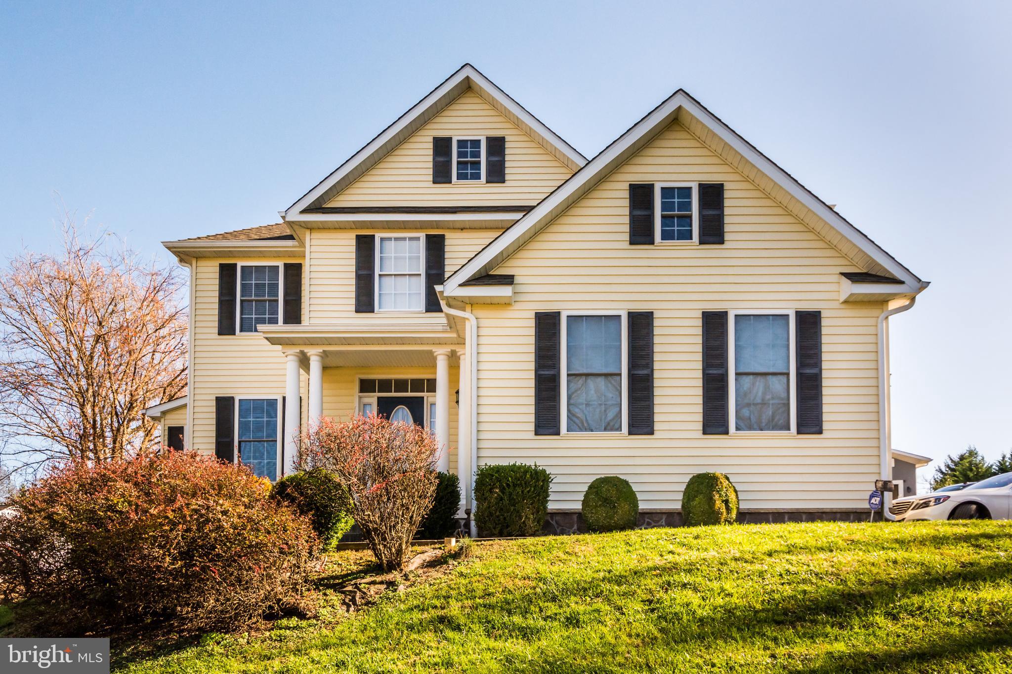 SELDOM AVAILABLE CUSTOM BUILT - 4 BEDROOMS 3 1/2 BATHS - EAT-IN KITCHEN; DOUBLE OVEN, MICROWAVE, GAS COOKTOP, ETC  W/ADJOINING FAMILY ROOM W/FIREPLACE.  1ST FLOOR LIBRARY - CONVENIENTLY LOCATED LAUNDRY ROOM ON THE UPPER LEVEL.  MASTER SUITE W/ SUNKEN TUB, SEPARATE SHOWER AND WALK-IN CLOSET.  COMPLETELY FINISHED LOWER LEVEL W /HUGE CLUB ROOM AND W/WALK OUT.  2 ZONE HEAT, ABOVE GROUND POOL, STORAGE SHED, ETC, ETC.