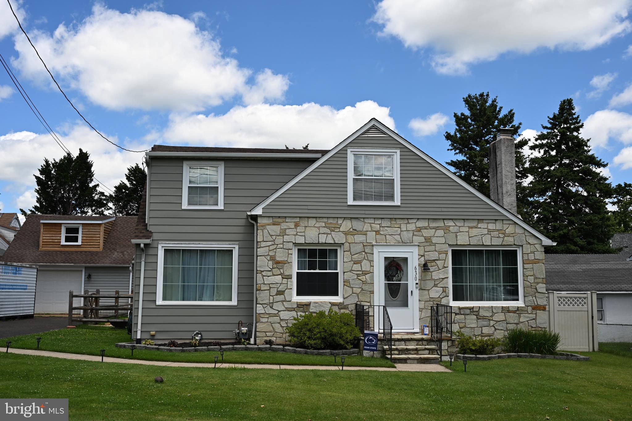 Welcome home to this charming Colonial nestled in desirable Lower Southampton Township and the award-winning Neshaminy School District! Filled with timeless character and thoughtful updates, this home offers the perfect blend of classic charm and modern convenience.  Step inside to discover beautiful hardwood flooring, exposed beamed ceilings, and a stunning stone wood-burning fireplace that creates a warm and inviting focal point in the living room. The spacious main level offers a formal dining room, a versatile family room, playroom or home office, a beautifully remodeled kitchen, and the convenience of a full bathroom. Upstairs, you'll find three comfortable bedrooms and another beautifully remodeled full bathroom.  Major updates provide peace of mind, including a new roof (2022), a brand-new second-floor heat pump, newer first-floor HVAC system, and brand-new windows in the front and rear bedrooms as well as the dining room.  The full basement offers abundant storage, laundry, and plenty of space for a home gym, workshop, or hobby area.  One of the property's standout features is the impressive detached two-car garage complete with a workshop area and additional storage—an ideal space for a contractor, craftsman, hobbyist, home business, or car enthusiast.  Step outside to enjoy the private rear yard featuring a patio, durable vinyl fencing, and plenty of room for entertaining, gardening, or simply relaxing. The oversized driveway easily accommodates six or more vehicles.
 With its inviting character, extensive updates, exceptional garage space, and convenient location, this wonderful home is ready to welcome its next owners.