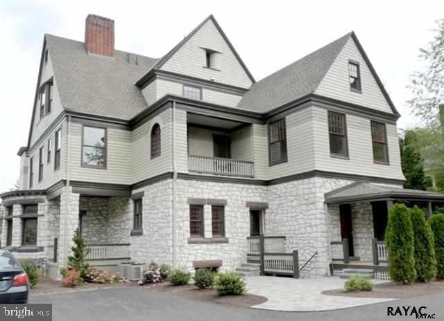 AVAILABLE NOW! Unique, beautiful and totally remodeled 3 bedroom, 3.5 bath historic home in York City. Spacious rooms, wood fireplace, gourmet kitchens with stainless steel appliances ane lots of storage. Each bedroom has own bath and private level. Two designated parking spaces. Lots of storage in basement. Close to York Hospital, College and I-83 for commuters.