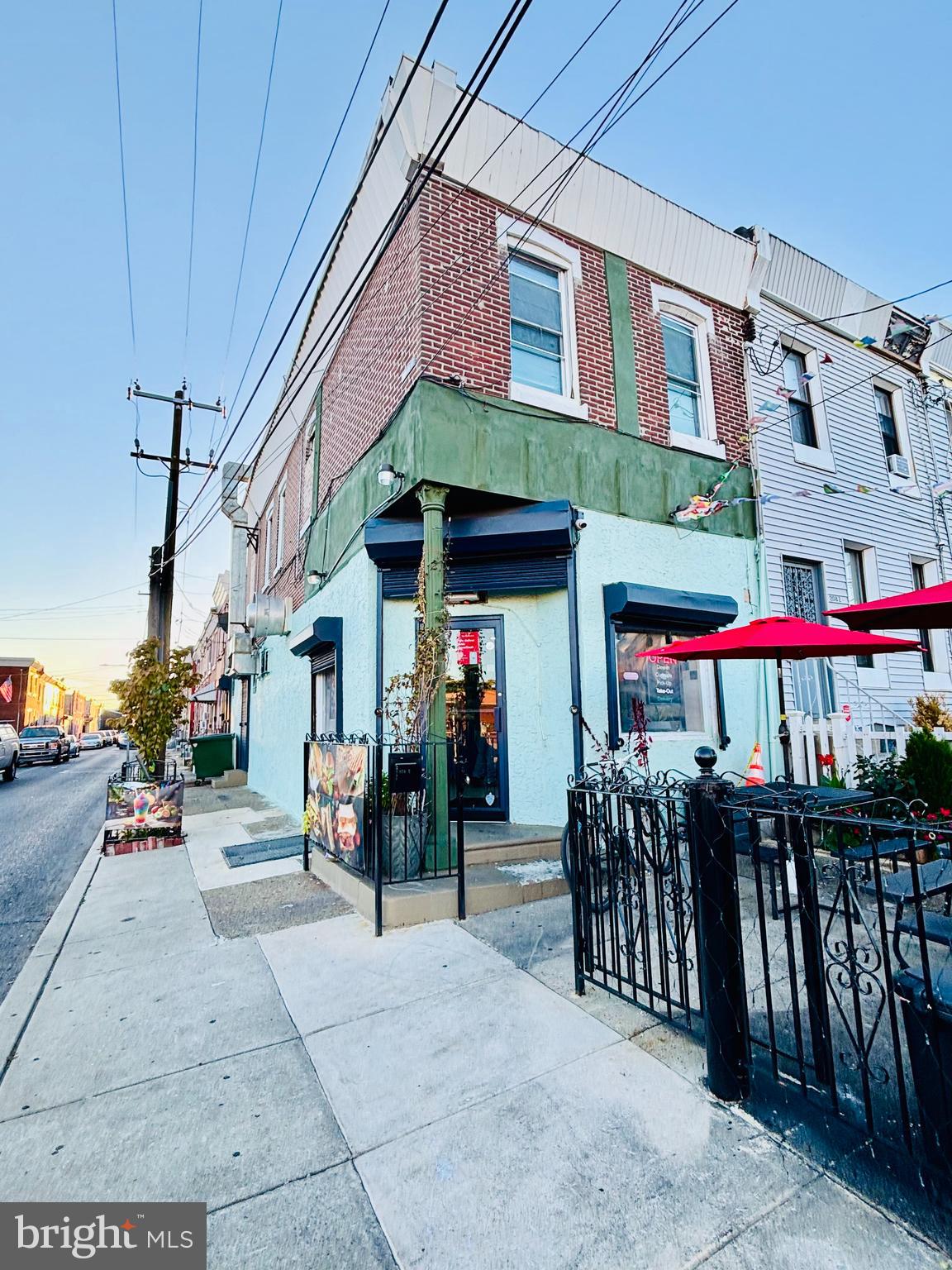 Turn-key, fully equipped restaurant available in the Port Richmond community. Excellent location just 1 minute from Aramingo Avenue and 5 minutes from I-95. High-visibility corner property with strong potential foot traffic. Surrounded by convenience stores, warehouses, a hospital, urgent care facility, and multiple medical offices.
Restaurant Features:
Fully equipped, turn-key setup—ready for immediate operation
Front entrance to reception/waiting area with views of the cooking line
Separate food prep room with steps leading to the 2nd floor
Back room with walk-in refrigeration boxes, storage, half bathroom, and side exit
Basement includes a private office, additional storage, and utility area
Central alarm system and security cameras (interior & exterior)
TV menu display for customer ordering
Front patio with metal-fenced garden and seating for up to 16 guests
Busy avenue location with excellent visibility
2nd Floor Apartment:
Features a 2-bedroom, 1-bath apartment with a private side entrance includes a rooftop patio, perfect for outdoor enjoyment
Ideal for owner-operator or additional rental income
Location Highlights:
Close to schools, shopping, and public transportation
Minutes to Aramingo Avenue retail corridor and major highways
Ideal opportunity for an operator or investor seeking a ready-to-open restaurant with residential income potential in a high-traffic commercial corridor.