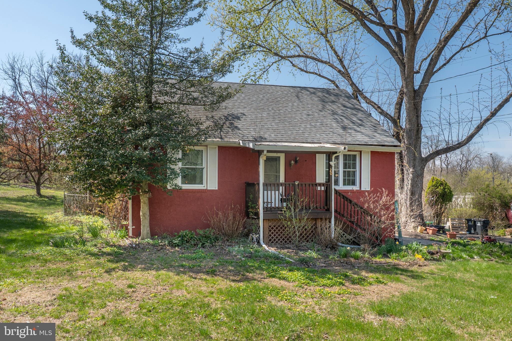 A true local sanctuary in Phoenixville Boro nestled into 1 acres of land with 50 plus years of loving ownership arrives to the market with Opportunity Knocking at this 3 Bedroom, 2 Full Bath Bungalow on Cromby Road. A spacious block with larger lots and limited neighbors presents convenience to Downtown Phoenixville, Reservoir Park, Franklin Commons, and Local Trail Access all while offering privacy and value add options at this amazing lot/location.  The eat-in kitchen captivates you upon entry noting the ample natural light from the large rear bay window and skylight upon the vaulted wood tongue and groove ceilings in the dining space. The complimentary wood cabinetry  in the kitchen  accent the country kitchen featuring a breakfast bar, upgraded countertops, and stainless appliances. Off the kitchen is direct access to a peaceful 3 season or sunroom on the rear of the home which also leads you to a complimentary covered side porch; perfect for reading a book while listening to the sounds of nature. A large living room rests on the front of the home for entertaining and relaxing.  Two bedrooms and a full bathroom completes the main floor of the home.  Upstairs offers expansive options within bedroom 3 including a full bathroom and sizable sections on each side of the home, Maybe a possible primary suite in the future!  The basement provides ample storage options and can be conveniently accessed by a walkout from the side patio, driveway side.  A large shed at the base of the driveway provides mower and gardening equipment storage for your substantial yard.  This really is a loved and idealistic sanctuary with opportunity to add value, peace, and serenity to your life while being conveniently location within Phoenixville Boro.