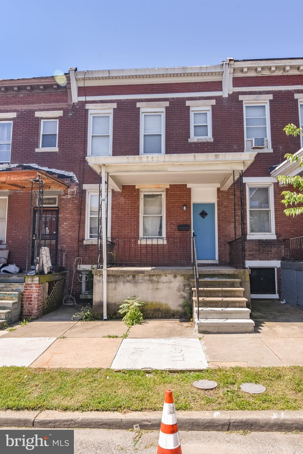 List price is opening bid. Online Auction Only! Bidding begins Thursday, June 18th and ends Tuesday, June 23, 2026 at 12:00 PM. Updated Lead Free townhome located in the Darley Park neighborhood of Baltimore City. The property is licensed for four rooming-unit tenants and is currently generating $2,750 per month in rental income, making it an excellent investment opportunity

Current monthly rents are as follows:
Total Monthly Rent: $2,750
Room 1: $600/mo
Room 2: $850/mo
Room 3: $600/mo
Room 4: $700/mo

The main level includes an entryway, kitchen with laminated wood flooring, one bedroom, and a full bathroom. The upper level offers three additional bedrooms and a full bathroom. The lower level features an additional room, a small open living area with carpeted flooring, storage space, and laundry hookups.

Most living areas feature laminated wood-type flooring. Utilities include forced hot air heating, in-room air conditioning units, a gas water heater, and an electric panel and meter located in the basement. Per the seller, plumbing and electrical lines have been updated.