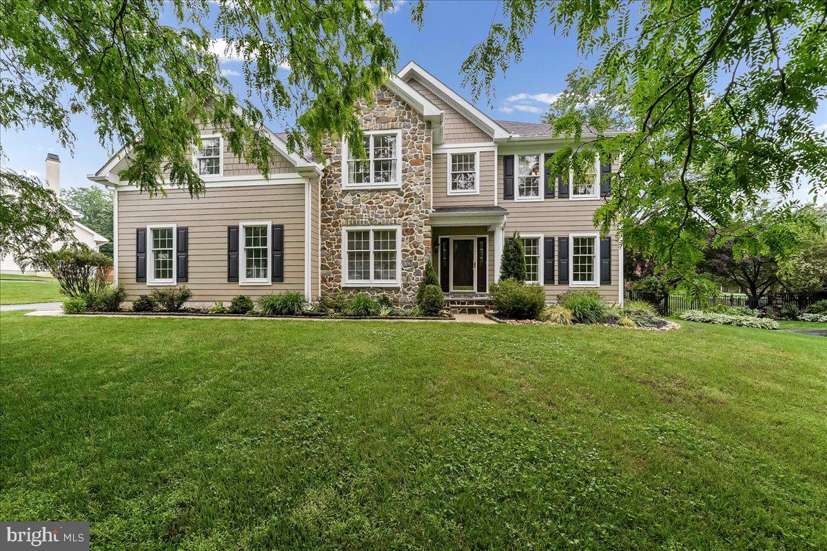 Welcome to the beautifully refreshed home in the ever popular community of Willowdale Crossing!  From the moment you arrive you will fall in love with this classic colonial home! The owners removed the previous stucco exterior and re-did the whole exterior in Hardi Plank and stone.  Gorgeous!  This tree-lined street with sidewalks is the quintessential neighborhood!  Step inside to a two-story foyer with a turned staircase.  The foyer is flanked by the living room and office.  The office is a nice sized room and perfect for someone who works from home.  There is a half bath next to the office. The living room opens into the dining room which is perfect for the huge family gatherings when you need to extend the table to fit the whole gang!  The kitchen has been updated and is nice and modern looking with quartzite countertops, painted cabinets and a fresh back splash!  And wait until you see this family room!  My goodness it is huge!  Talk about the place to have a party!  You can take the party out back onto the covered deck too.  And the lush green, fenced-in yard is perfect for the little ones or the furry friends.  The second floor can be accessed either from the front stairs or the back stairs in the family room. Upstairs is a very large primary bedroom with  a sitting area all with hardwood flooring.  The primary bath has been updated and has all the space you need with double sinks.  There are three more generous sized bedrooms and a lovely updated full bath.  As if all of this weren't enough... head on down to the finished basement with luxury vinyl flooring.  What a great area for the kids to hangout with their friends.  All of this in the award-winning Unionville-Chadds Ford school district.  And the neighborhood is a stone's throw to the middle and high schools where you could walk if you like!  You have the close convenience of Longwood Gardens, Longwood shopping center, Kennett Country club and many restaurants and shops.  Hurry to make your appointment and welcome to your new home!