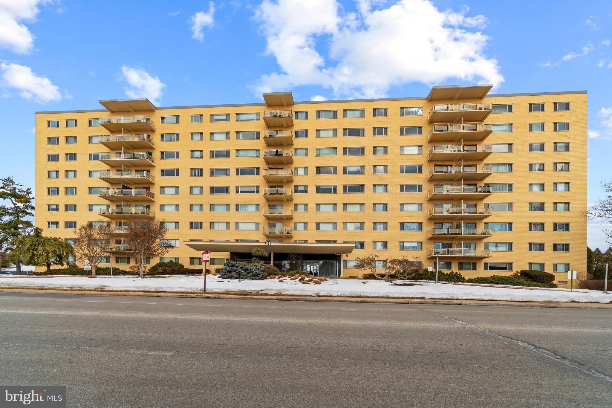 Welcome to Park Towers West in Pikesville! This spacious 2-bedroom, 2 full bath rear-facing unit features a large living area and separate dining area, perfect for everyday living and entertaining. Fresh paint and brand-new carpet throughout make it completely move-in ready.

Enjoy the convenience of an in-unit washer and dryer, generously sized bedrooms including a primary suite with full bath, and a peaceful private balcony overlooking the rear of the building. Easy, low-maintenance living close to shopping, dining, and commuter routes.