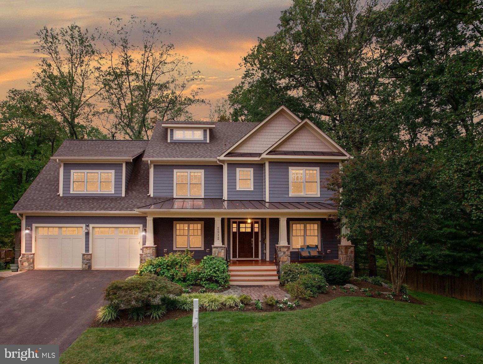 Welcome to this exquisite home nestled in the serene Dunn Loring Woods neighborhood of Vienna! This builder's own luxurious residence boasts a stunning blend of modern design & classic elegance, offering the perfect balance of space, comfort, & sophistication. As you approach the property, you'll immediately notice the meticulously landscaped front yard & the welcoming beautiful front porch. With 6 bedrooms and 6.5 bathrooms, this expansive home is an oasis of tranquility & style, spanning 7,828 square feet of finished living space. The main level of this home is an entertainer's dream, featuring an open-concept layout that seamlessly connects every room, perfect for hosting gatherings and special occasions. The cozy living room with built-in, formal dining room, butler's pantry with dual beverage coolers, lovely powder room, bright sun room with built-in, hardwood floors, and abundant natural light create an inviting ambiance throughout. The gourmet kitchen is a masterpiece in itself, equipped with top-of-the-line stainless steel appliances, including Jenn-Air double ovens, a cooktop, and refrigerator, Bosch dishwasher, quartz countertops, an oversized island with bar seating, a breakfast area, and a large pantry. Whether you're preparing a casual breakfast or a gourmet feast, this kitchen is sure to delight any culinary enthusiast. The family room, adjacent to the kitchen, offers a stone surround gas fireplace, built-in shelving, and a beautiful coffered ceiling, making it an ideal place to relax and unwind. Additionally, you will love the oversized two-car garage, which is great for even more storage options.  Upstairs, the luxurious owner's suite is a retreat unto itself, featuring beautiful hardwood floors, two spacious walk-in closets with custom organizers, and a spa-like en-suite bathroom with dual vanities, a soaking tub, and a separate glass-enclosed shower. Four additional large bedrooms on this level ensure ample space for family and guests, each thoughtfully designed and well-appointed.  Go up one more level to find a huge loft with a new bathroom and new carpet. The lower level of this home is a versatile space and an absolute delight, boasting a recreation room with more built-ins and another gas fireplace, a gorgeous huge home theater room, complete with a wet bar and dual beverage coolers, an additional spacious bedroom, a lovely new full bathroom, a massive storage room you won't believe, additional laundry facilities in the utility room, and an added bonus of an extra-large workshop area. Full walk out lower level has two sets of French doors leading to the fully fenced backyard. Outdoor living is equally impressive, with a rare almost half-acre yard that backs to trees and is also tree-lined on one side of the home, giving you the serenity and privacy you desire. A basketball court is fantastic for those adult and kid games alike, and a huge shed allows for more than enough space for all your outdoor equipment to be stored. You want more in this amazing home? You got it! A gas whole house generator gives you total peace of mind when the power goes out! Plus, you get to skip the many years wait list at the wonderful Dunn Loring Pool right down the street since a Dunn Loring Pool Membership conveys with the home! And there are so many other hidden surprises and fantastic features you must see! Located in the highly desirable Marshall High School district, this home offers convenience and luxury in equal measure. With easy access to the Dunn Loring and Vienna Metro stations, major commuter routes, and a plethora of shopping, dining options, entertainment, and all the fabulous amenities of The Town of Vienna, the Mosaic District, and Tysons Corner, you'll enjoy the very best that Northern Virginia has to offer. This custom-built gem presents an exceptional opportunity to make this remarkable property your forever home!