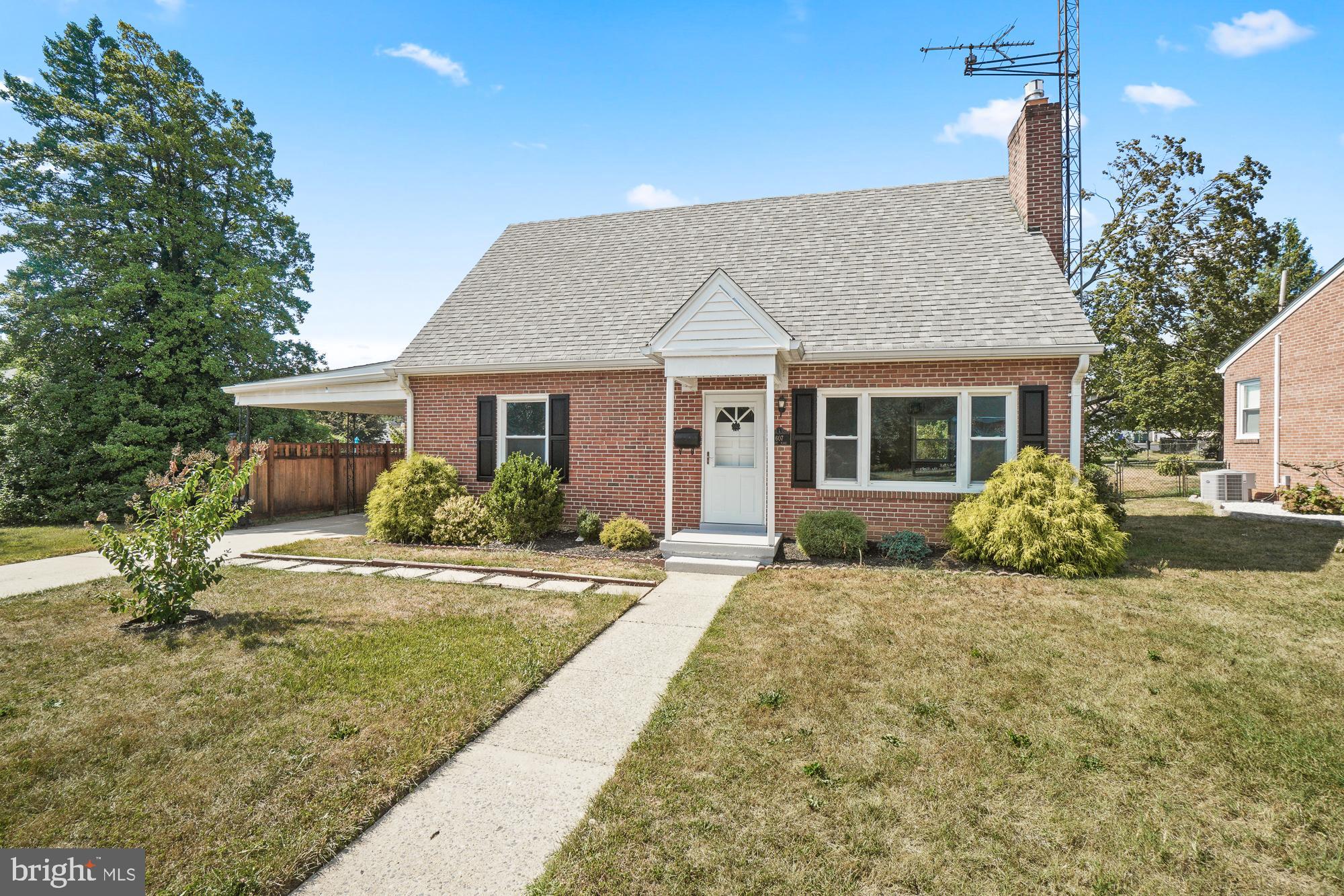 This charming Cape Cod-style home is sure to captivate even the most discerning buyers. Featuring covered parking and a meticulously landscaped lawn spanning over 0.25 acres, this property offers both convenience and curb appeal. Recently painted, the interior boasts an updated kitchen with granite countertops, stainless steel appliances, and polished hardwood floors. The expansive, flat, and fenced backyard provides an ideal space for relaxation or play, complete with a fire pit for cozy evenings. Located just a short distance from Kidwiller Park, which includes a soccer field, basketball courts, and playground. This home is also conveniently situated near Hood College, Fort Detrick, Route 15, and downtown Frederick.