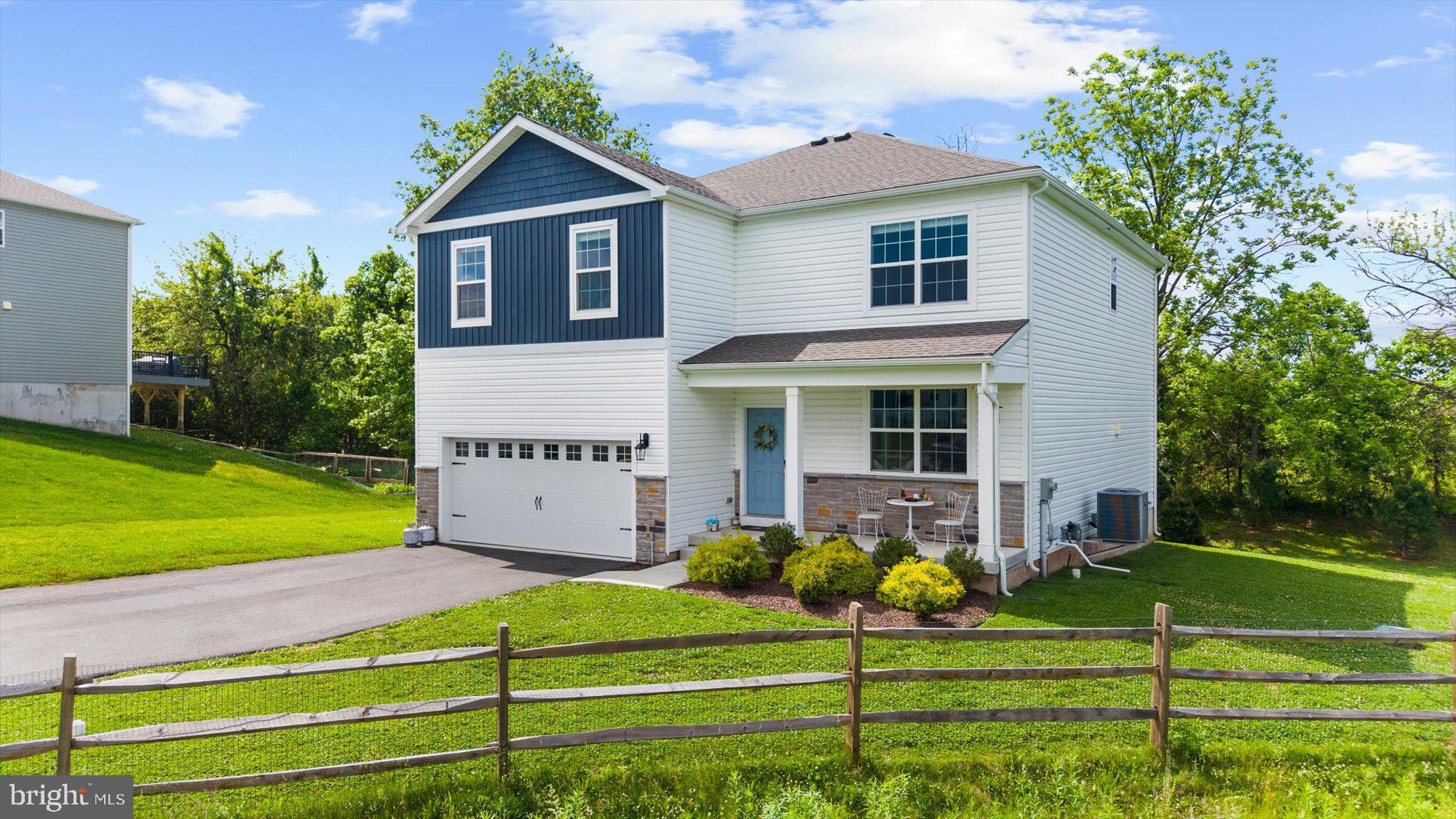 Welcome to 120 Eleanor Court in Gilbertsville — a stunning, like-new home located in an exclusive cul-de-sac community of just 16 homes built by renowned builder DR Horton. Only one and a half years young, this beautifully maintained property shows like a model home and offers the perfect opportunity to enjoy new construction living without the wait for builders, delays, or projects to be completed.

From the moment you arrive, you’ll appreciate the peaceful setting, attractive curb appeal, and prime location within the neighborhood. Inside, the home features tasteful neutral décor throughout, creating a bright, welcoming atmosphere that will complement any style. The gorgeous hardwood flooring on the main level adds warmth and elegance to the open and functional floor plan.

The first floor offers an inviting living room, spacious dining area, and a beautifully upgraded kitchen designed for both everyday living and entertaining. There is a front office/den as well with lovely french doors for a quiet work space.  Upstairs, you’ll find four generously sized bedrooms and two full baths, including a lovely primary suite designed for comfort and relaxation. The floorplan also has a very functional open area on this level that is well designed.

The lower level is a finished, heated and cooled living space with carpeting, and attractive finishes,  perfect for a recreation room, home office, gym, or guest retreat. It is plumbed for future bath amenities.

Enjoy outdoor living with an exterior  backyard lawn that os open space with a tree-lined setting for added privacy. One side of the property is already fenced, making it even more functional and appealing to enjoy.

With a low HOA fee covering common grounds maintenance, this exceptional home offers convenience, comfort, and value in one beautiful package.  Call today for your showing!

Don’t miss this rare opportunity to own a truly move-in ready, like-new home in a desirable and intimate community. Call today to schedule your private showing!