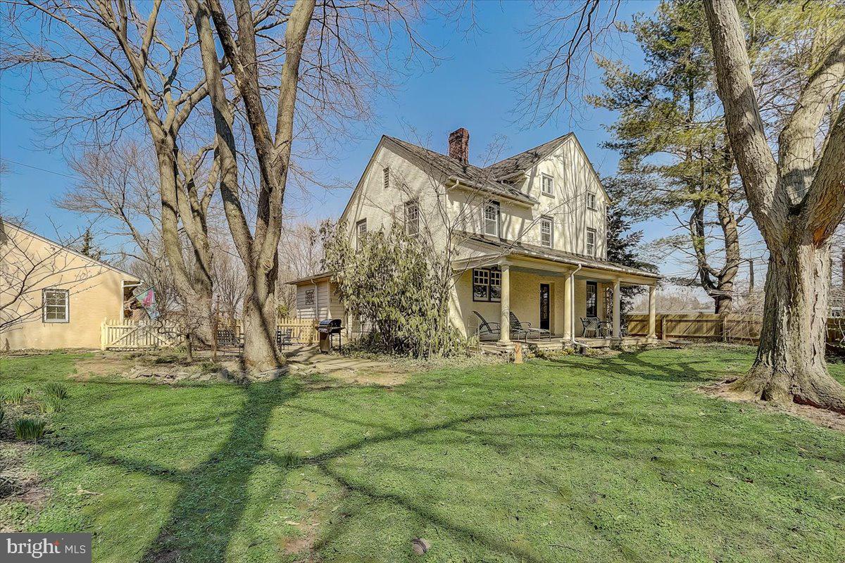 Rare Opportunity in Dresher!
Farmhouse with Two Developable Lots – A unique find in the highly sought-after Upper Dublin School District, this property features a five-bedroom, one-and-a-half bath farmhouse, a detached three-car garage, an additional two-car garage, and an extra climate-controlled building with office space overlooking wooded property—perfect for an art studio, home office, or any professional/creative use. Plus, the sale includes two developable lots, offering unmatched potential for homeowners, builders, or investors.

The farmhouse offers timeless charm with hardwood floors, spacious living areas, and five versatile bedrooms—ideal for family living, guest space, or work-from-home needs. The large yard with mature trees creates a peaceful setting while still being just minutes from shopping, dining, parks, and schools.

What sets this property apart are the two subdividable lots, extensive garage space, and the unique climate-controlled building with additional office/studio space. Builders and investors will appreciate the potential for new construction homes, a family compound, or long-term investment in one of Montgomery County’s most desirable areas.

Conveniently located near the PA Turnpike, Routes 202, 309, and the Blue Route (I-476), this property offers easy access to Philadelphia and surrounding suburbs, making it perfect for commuters and attractive to future buyers.

Whether you’re looking to enjoy a historic farmhouse with exceptional versatility, or to take advantage of a rare development opportunity in Dresher, this property offers unlimited potential.

Aside from these living and retail spaces, there is land totaling 2.23 acres which can be subdivided.  Public water and sewer are on the street, but not currently hooked up.