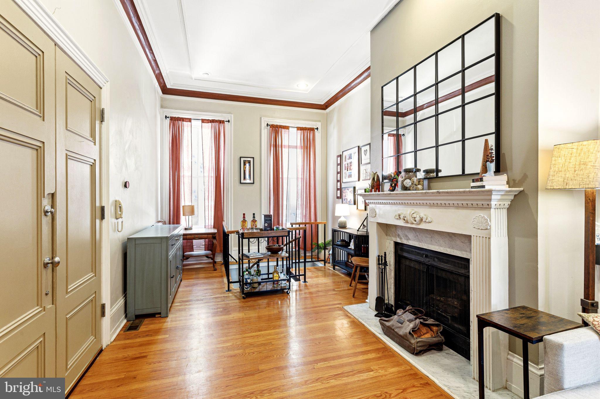 Welcome to 1712 Wallace St #101, a charming 1-bedroom, 1-bath condo nestled in the heart of Philadelphia’s highly desirable Spring Garden neighborhood. This inviting home features soaring high ceilings that create an open, airy feel, perfectly complementing the comfortable layout and natural light throughout. This is a traditional charming Philly row home condo featuring the bedroom, bathroom and kitchen on the basement level and a beautiful ground level living room. Whether you’re a first-time buyer or looking for a low-maintenance city retreat, this unit offers incredible value with a remarkably affordable condo fee of just $179 per month. Located on a picturesque, tree-lined block, Spring Garden is known for its stunning architecture, vibrant community, and unbeatable proximity to Center City, local parks, cafes, and top dining spots. Don’t miss your opportunity to own a stylish and affordable home in one of Philadelphia’s most beautiful neighborhoods.