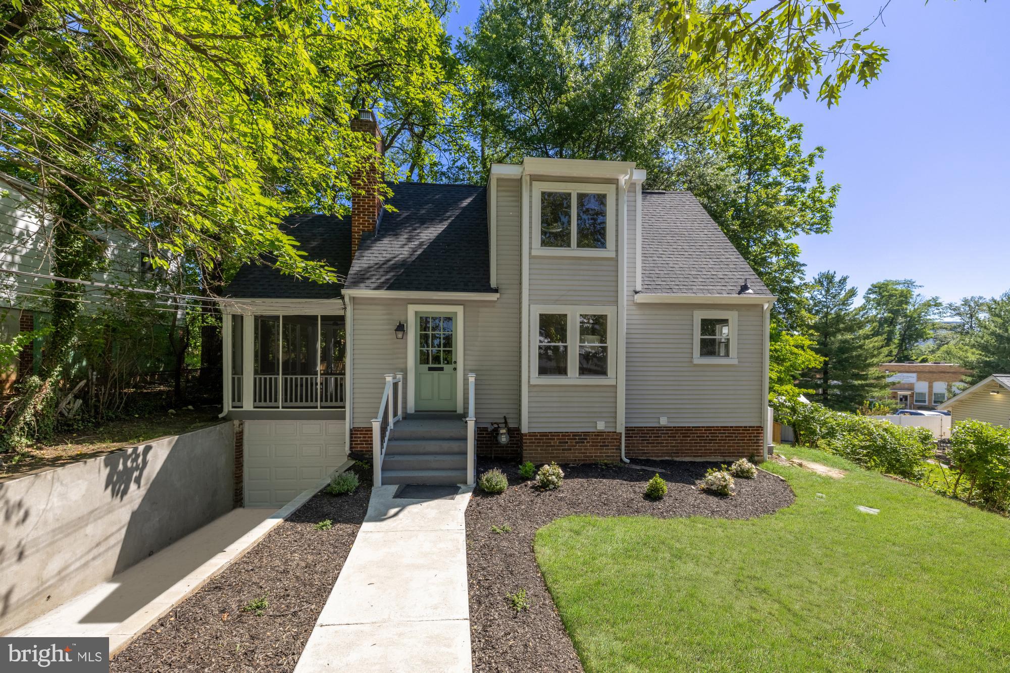 Tucked away on a quiet street in Takoma Park, this updated 4BR/3BA home is filled with natural light and thoughtful upgrades throughout. The spacious kitchen features stainless steel appliances, two-tone cabinetry, and plenty of room to cook, gather, and entertain. Just off the living room, a screened-in porch offers the perfect spot for morning coffee or relaxing evenings overlooking the fenced backyard.

Upstairs, both bedrooms feature walk-in closets, while the full bath includes a large double vanity and skylight that fills the space with natural light. The lower level adds even more flexible living space with a large rec room perfect for movie nights, plus an additional bedroom, full bath, and laundry room.

Major updates include a new roof, new appliances, new hot water heater, and new windows on the main and lower levels. Off-street parking and a one-car garage add everyday convenience.

Just around the corner from Spring Park and only a mile from the Metro, this home offers easy access to all the restaurants, coffee shops, and local gems along Laurel Avenue in Old Town Takoma.