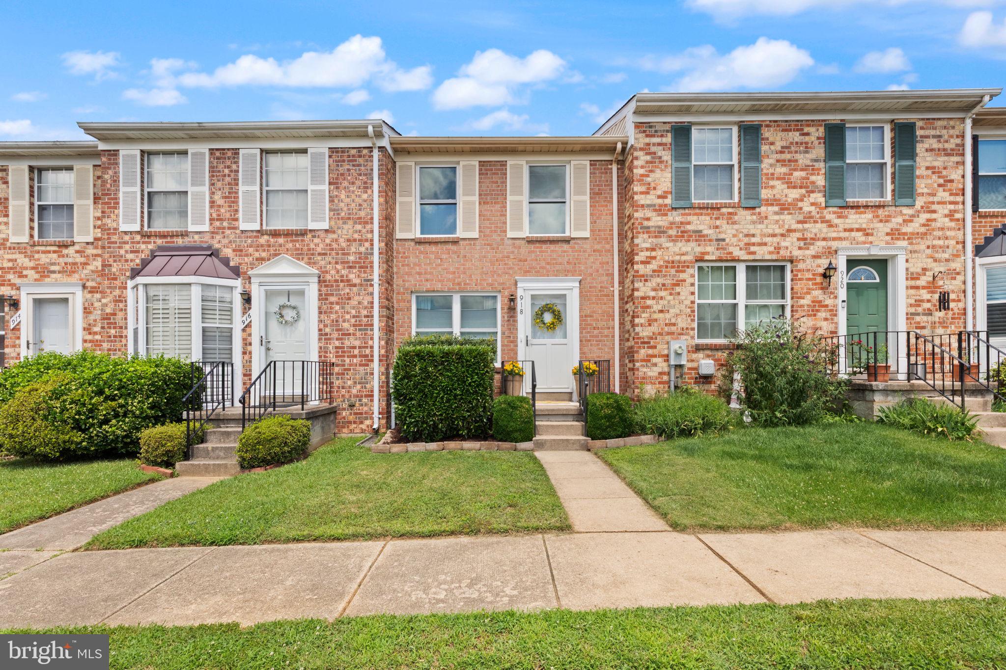 Meticulously maintained and beautifully updated, this charming Bel Air townhome is truly move-in ready! Pride of ownership is evident throughout, with thoughtful improvements that blend modern style with everyday functionality.

The welcoming main level features a beautifully refreshed kitchen with abundant cabinet and counter space, newer appliances, an oversized pantry, and a long island offering the perfect spot for casual dining or entertaining. Luxury vinyl plank flooring (2023) adds warmth and durability, while the adjoining living room offers a cozy, inviting atmosphere with tasteful colors that complement the newer flooring throughout.

Upstairs, you'll find two spacious bedrooms, each offering generous closet space and room to unwind, along with a stunning full bathroom completely remodeled in 2025. Brand-new second-level flooring (2026) and replacement windows (2026) enhance both the home's appearance and energy efficiency.

The fully finished walkout lower level expands your living space with a comfortable recreation room, brand-new carpet (2026), laundry area, a beautifully updated half bath (2026), and a  sliding glass door providing easy access to the backyard.

Enjoy relaxing or entertaining on the deck just off the main level, offering the perfect outdoor retreat.

Major updates provide exceptional peace of mind, including an architectural roof installed in 2020 with a transferable 30-year warranty, water heater replaced in 2024, replacement windows and sliding glass door (2026), remodeled full and half bathrooms (2025 & 2026), newer appliances, updated flooring throughout, and luxury vinyl plank flooring in the kitchen (2023).

Ideally located just minutes from downtown Bel Air, shopping, restaurants, parks, and commuter routes, this meticulously cared-for home offers the perfect combination of comfort, style, and convenience. Simply unpack and enjoy!