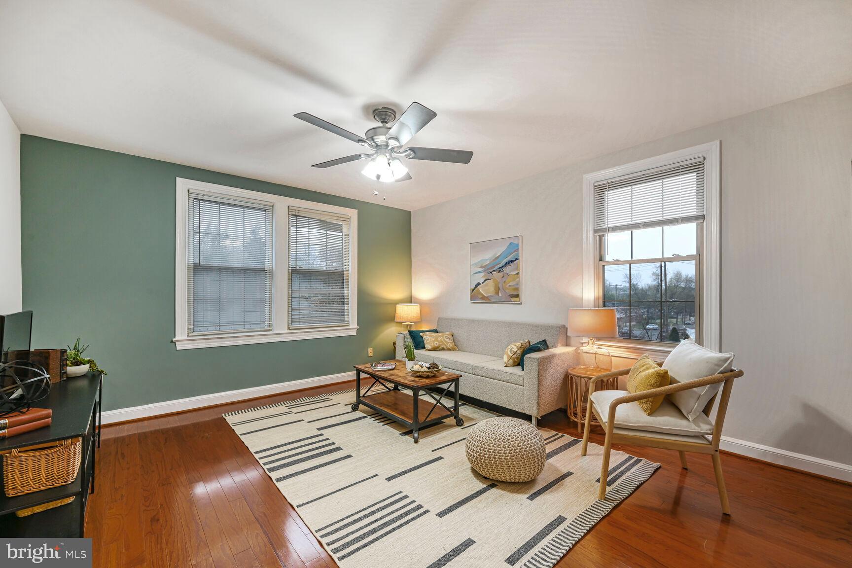 This property is eligible for a 10,000 Grant-No repayment due from United Bank. See attached flyer for details. 
Unbeatable Takoma DC  location just 2 blocks to METRO and vibrant downtown Takoma Park and Takoma DC.  Restaurants, farmers market, shops are all at your fingerips for a wonderful urban feel in a relaxed community.  Renovated down to the studs in 2008, this unit offers all the convenience of modern living housed in a lovely old 1928 Art Deco building.  Flexible floor plan features bright rooms with ample space including a wonderful sunroom/ office or dining room, a flex space between living room and kitchen that could be breakfast room or work station,  and a bright bedroom with wood floors and a large picture window that offers views out to the horizon.  The spacious living room with wood flooring is drenched in sunlight with windows on two sides. The kitchen features granite counters,pretty subway tile backsplash,  lovely wood cabinets, a gas stove and stainless appliances . There are multile closets in the unit and bonus storage inthe basement.  In-unit washer dryer and rear entry in addditon to the front door for your convenience.  One block to the new shops in Takoma DC, featuring Lost Sock Roaster and the famous Donut Run! Blocks to Takoma Center Community pool,water park, basketball and tennis/pickleball courts, all free to DC residents  and the Parks at Walter Reed.  2023 HVAC ! This is a fabulous opportunity to live in a vibrant and convenient pet-friendly community.