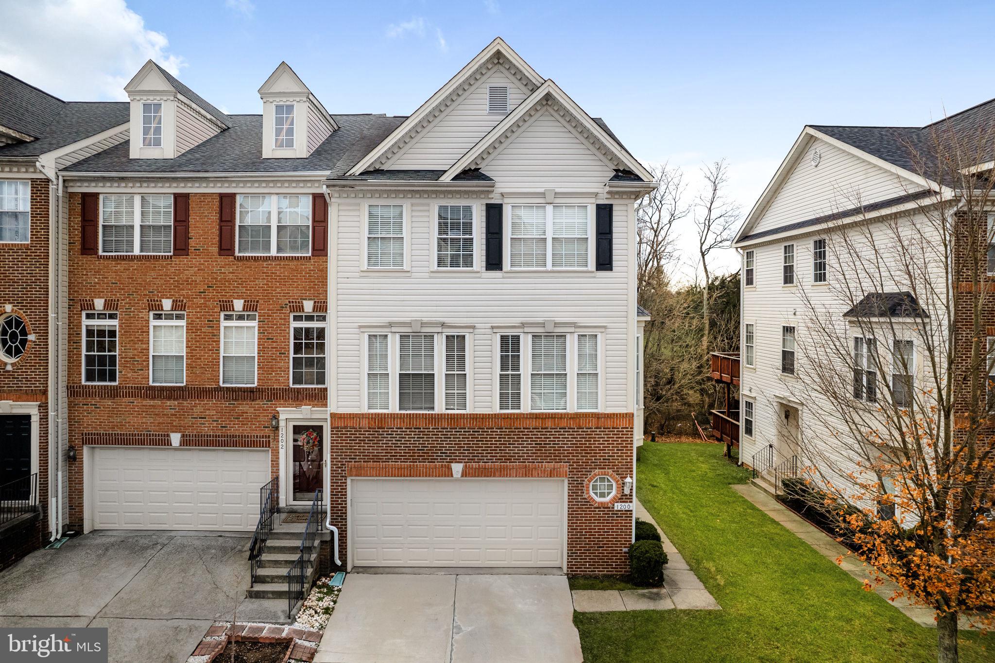 Fantastic opportunity to own a spacious townhome in the sought-after Edwards Landing Community of Leesburg. This bright end unit boasts 2,468 sqft of comfortable living space across three levels, featuring spacious rooms throughout. Convenient kichen with ample cabinetry and an open concept so you can interact with family and guests while preparing the meal.  Family room with cozy gas fireplace right off the kitchen. With two decks, a patio, and a fenced yard backing to trees, there's pleanty of space for outdoor relaxation and entertaining in warmer weather. The location is ultra convenient, providing easy access to tons of shopping and entertainment options, including the Costco, Target, Leesburg Outlet Mall, antiquing, and a variety of nearby restaurants, wineries, and pubs. Additionally, close proximity to major commuter routes and Dulles Airport makes Edwards Landing one of Loudoun County's premier communities!