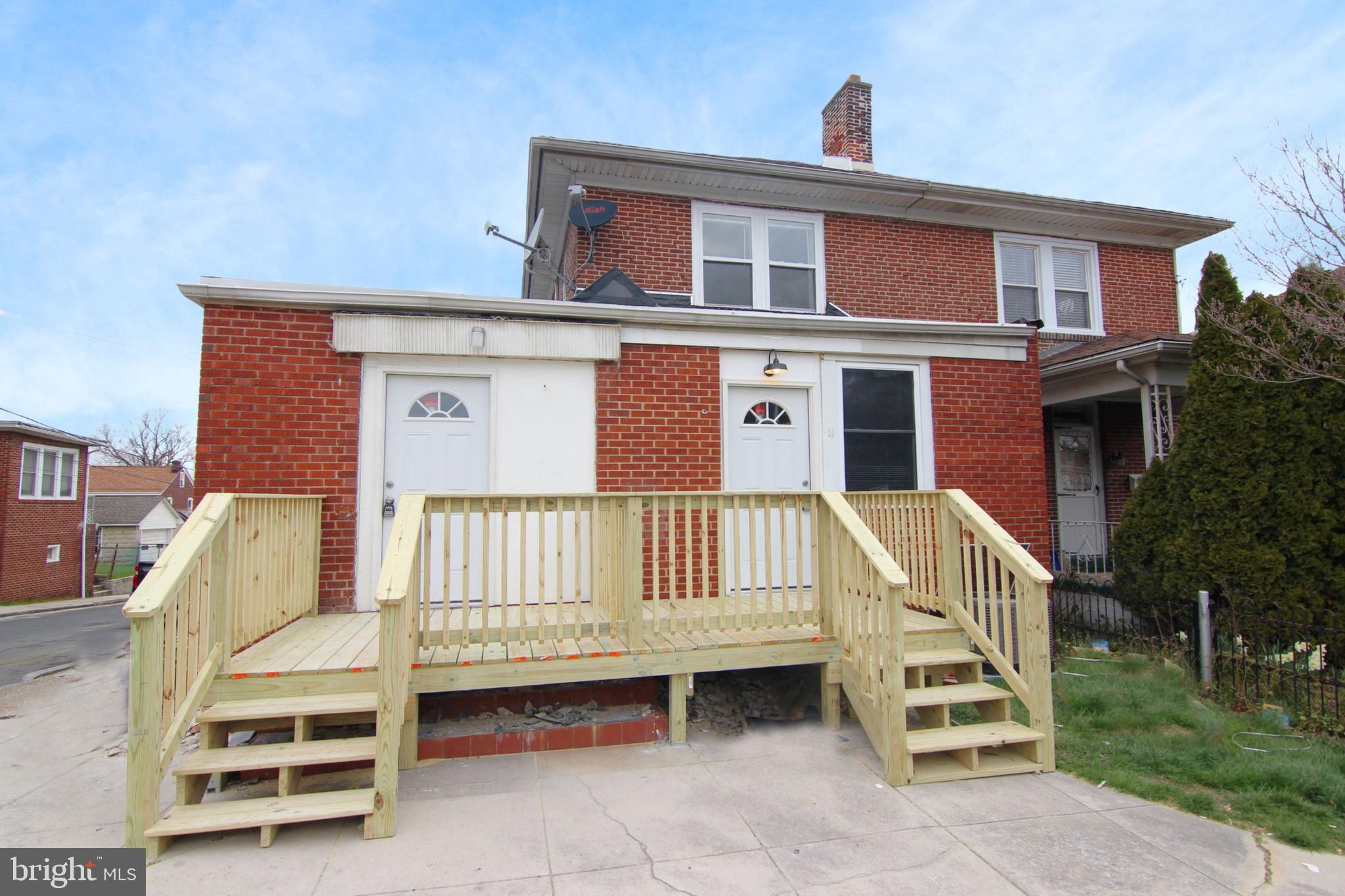 Available for rent June 5th is this well-maintained 3-bedroom 1.5-bathroom unit in Bridgeport! A cozy front porch greets you as you step up to the home's front door, perfect for relaxing outdoors! The main level offers a bright open floor plan with gorgeous LVP flooring throughout. The spacious living room opens up to the beautifully updated dining area and eat-in kitchen with plenty of room for table space. The well-equipped kitchen features a large walk-in pantry, stainless steel appliances, and ample white cabinetry. Completing the main level is a convenient, updated powder room located just off the living room. Upstairs, you will find three sun-filled bedrooms! The spacious first bedroom provides enough space for a large bed, a desk for working from home, and a generously sized closet. One of the other bedrooms has a built-in closet as well. The updated full hallway bathroom offers a tub shower combo with white tile surrounds, vanity, and custom tile flooring. This unit includes a central air and heating system as well as an IN-UNIT LAUNDRY in the basement. On-street parking is available. Walkable to Bridgeport's bars/restaurants (Conshohocken Brewing Co, Taphouse 23, and Bridgeport Rib House). Located 25 minutes from Center City Philadelphia and near Conshohocken, King of Prussia/Valley Forge, and easy access to four main highways, I-76, I-276, I-476, and US 202.