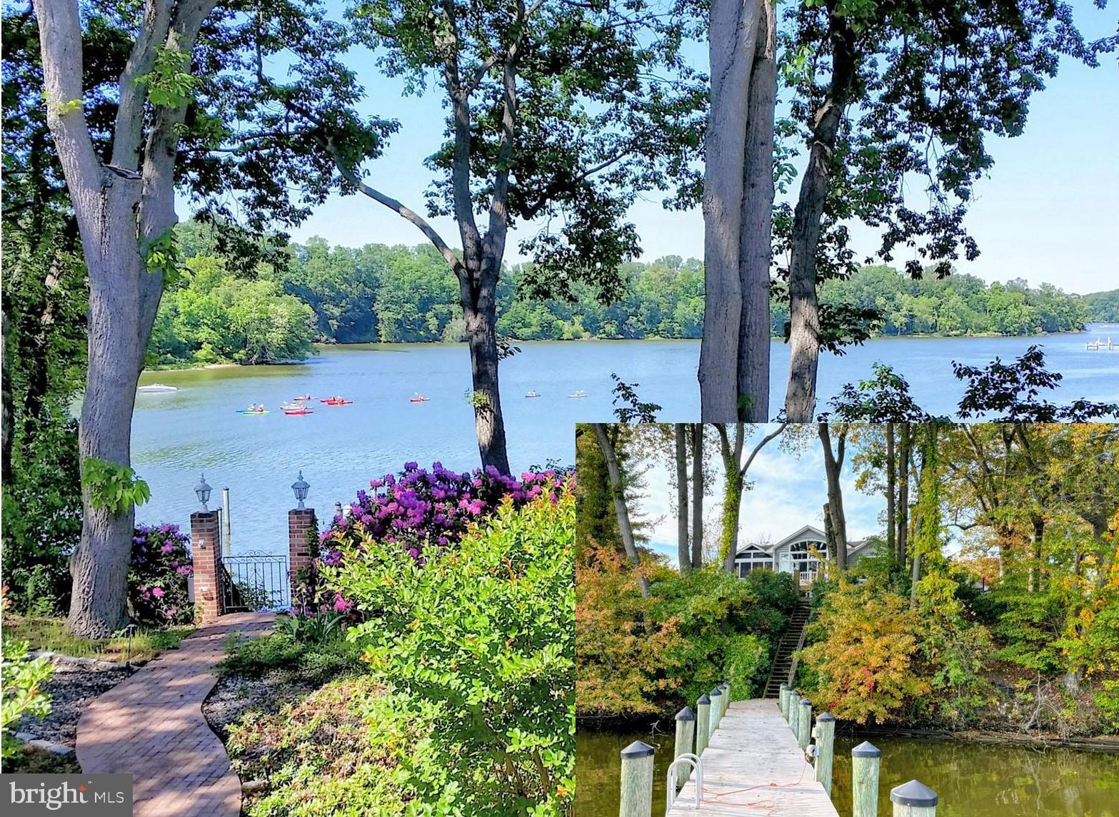 Experience riverfront living on the Sassafras River with this exceptional home on just over 13 acres.  There’s room for everyone with 5/6 bedrooms, 3 full baths, and two kitchens.  Enjoy sunrise over the river through the primary bedroom’s expansive window, then watch the eagles and osprey while sipping coffee on the dock.  This home boasts a jet ski dock, and both fixed and floating docks with 3 feet mlw.  Take the boat to dinner at any of the five riverfront restaurant options, or catch your own dinner on the Chesapeake Bay.  There’s plenty of off river activities as well, with 20x40 in-ground saltwater pool, pickleball court, spacious yard, outdoor shower, firepit, and woods.  In summer, the 5 acre wildflower field bursts into color, inviting quail, butterflies and songbirds of every sort.  With very easy access to points north and south, you can easily spend a day in Annapolis or zip less than 60 miles to the Philadelphia airport.  The booming community of Middletown is 15 minutes away, with unlimited restaurant and shopping options.

This stunning residence provides an ideal retreat for nature lovers and outdoor enthusiasts alike.  Store all your toys in the attached garage and the large outbuilding.  Imagine unwinding on your private dock as you enjoy friends and family playing/boating on the river. Launch your kayak or standup paddleboard directly from the property's floating dock.  Relax and cool off in the pool after a great day on the river or an invigorating pickleball game.  Inside, spacious living areas feature expansive windows that take full advantage of breathtaking water views, creating a light-filled and welcoming atmosphere throughout the home. Every detail has been designed for comfort, convenience, and fun, making this riverfront oasis a truly special place to call home.