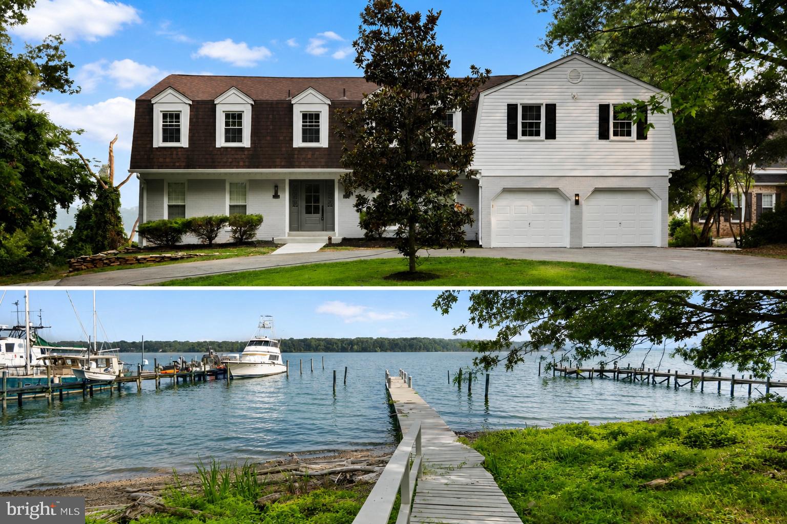 Welcome to 9913 Indian Queen Point Road—a rare opportunity to own an extraordinary private waterfront estate where timeless elegance meets modern luxury. Showcasing 5 spacious bedrooms, 4.5 beautifully appointed bathrooms, and craftsmanship that truly shows like new construction, this exceptional residence delivers an unmatched lifestyle from the moment you arrive through its stunning grand entrance. Thoughtfully designed to maximize its breathtaking setting, the home offers stunning water views from nearly every room, seamlessly blending indoor elegance with the beauty of the surrounding shoreline. At the heart of the home is a designer chef's kitchen, beautifully appointed for both everyday living and effortless entertaining. Outside, embrace the waterfront lifestyle you've always dreamed of with your own private dock and direct water access—bring your boat, spend your days cruising, fishing, or kayaking, and enjoy the convenience of a short boat ride into Washington, D.C. via the surrounding waterways. The expansive grounds, oversized driveway, and spacious two-car garage complete this one-of-a-kind offering. Luxury, privacy, and an unparalleled waterfront lifestyle come together in a home that is truly unlike anything else on the market.