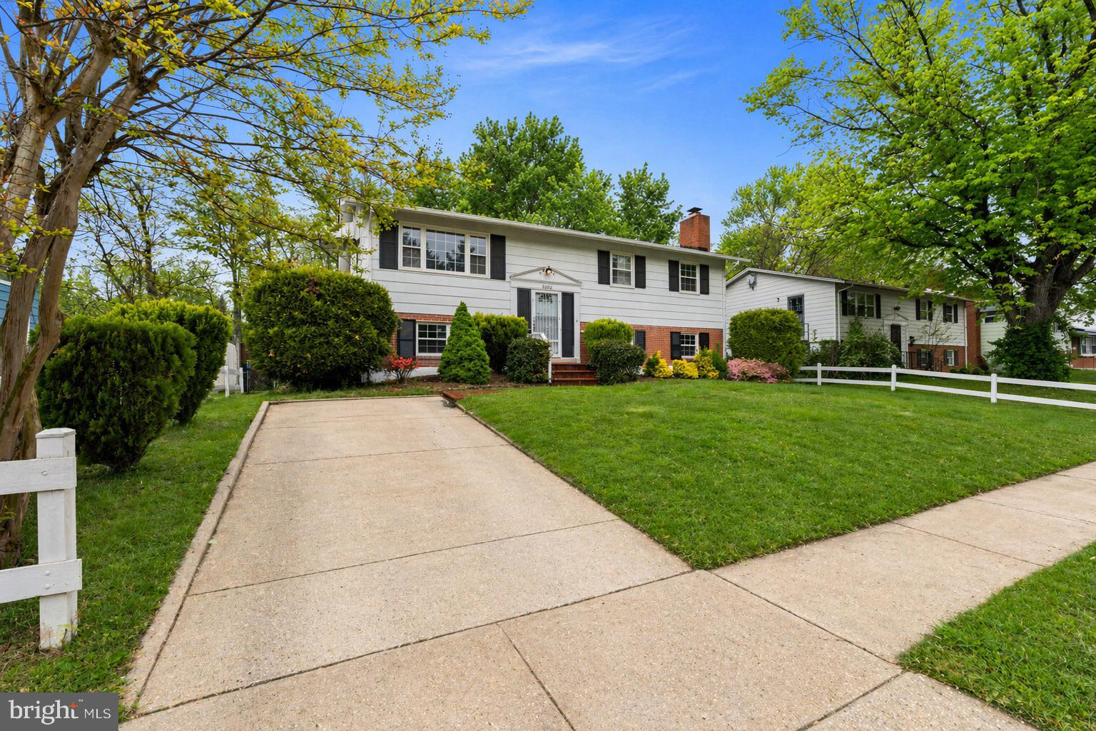 Renovated split-level nestled on a private premium lot in the heart of College Park. The updated kitchen features granite countertops and brand new stainless steel appliances. Freshly painted throughout with renovated bathrooms that are move-in ready. Three bedrooms, two full baths, and no HOA. Just 2.5 miles from the University of Maryland with easy access to major commuter routes, shops, parks, and restaurants. Virtually staged photos.