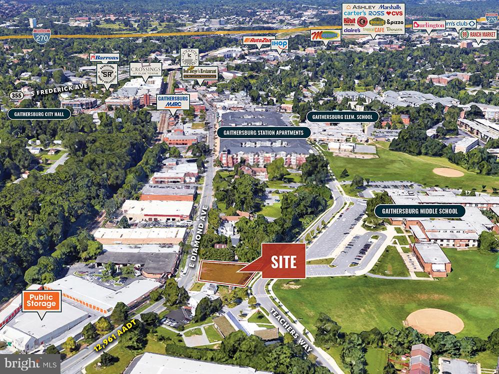 GAITHERSBURG TOWN - Land