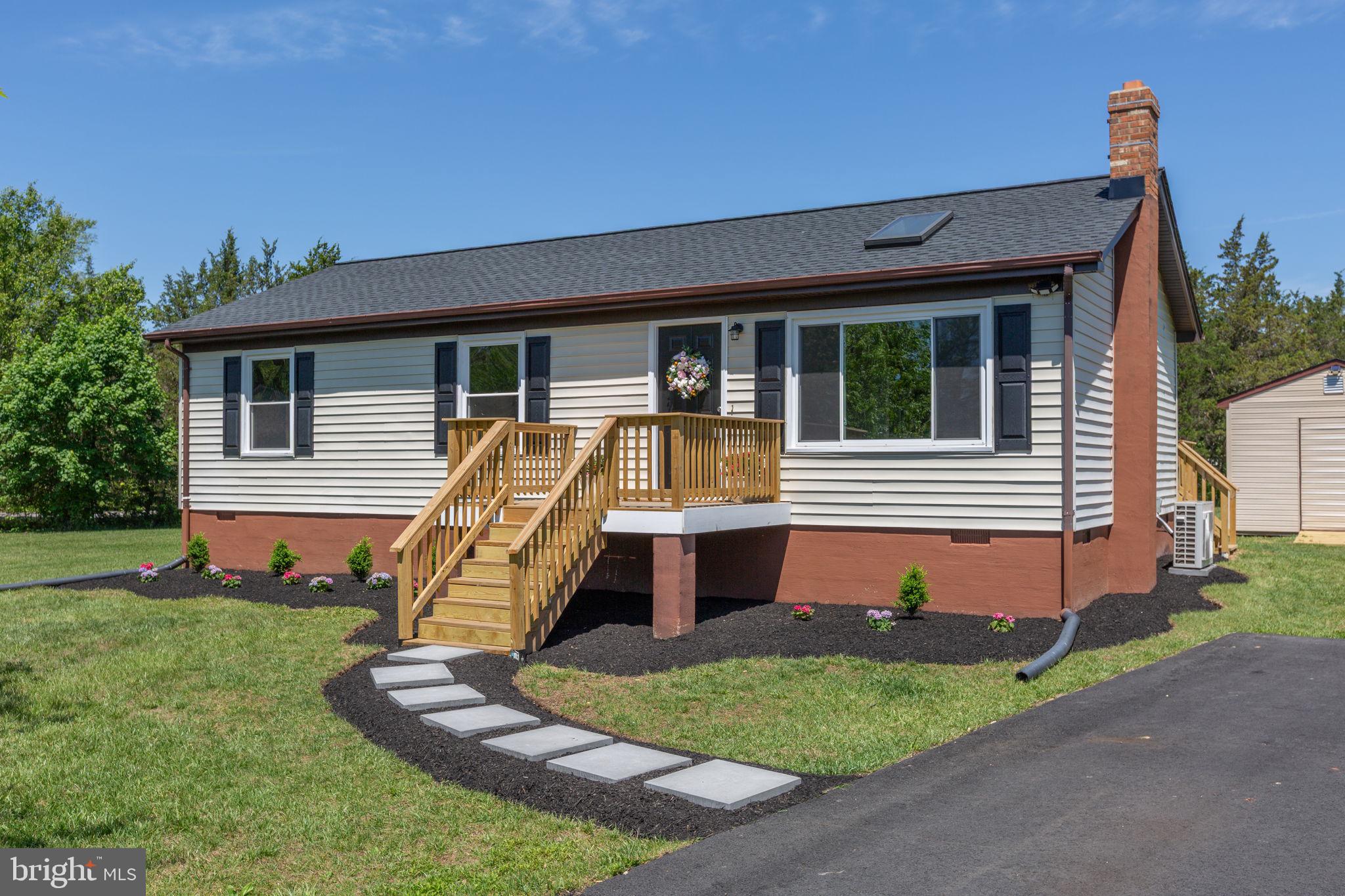 Here’s what we’re looking at: This home is basically a new build in the shell of a 1985 rambler. Seller reimagined everything. We’re talking brand-new mini splits, fresh flooring, modern appliances, countertops, and lighting. He even rebuilt both decks. The large storage shed is getting revamped as well. All of this sits on a big three-quarter acre lot at the end of a quiet cul-de-sac in a mature neighborhood. If someone’s after a “new” house with character—this is it, and it’s priced to move.