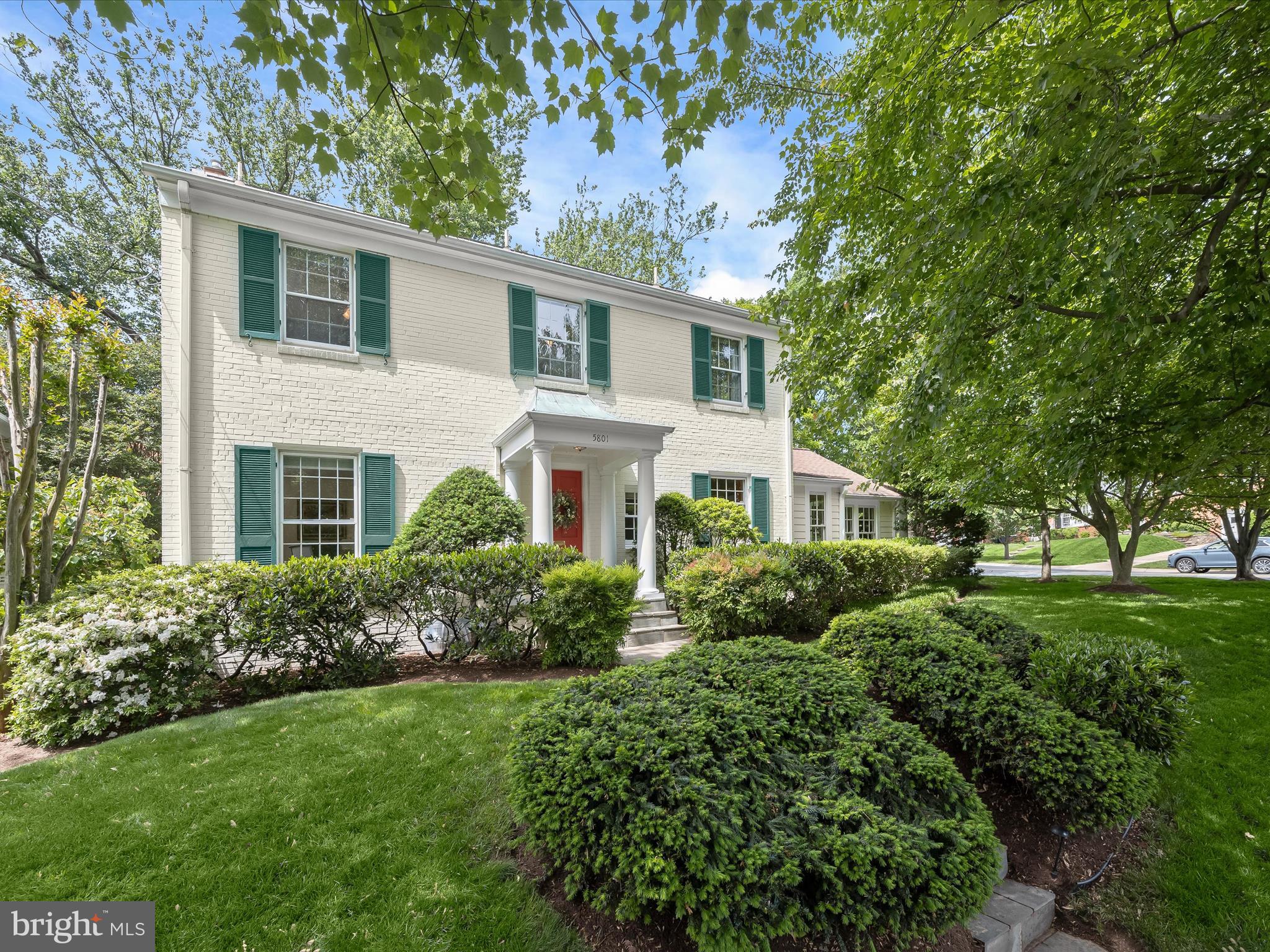 Beautifully updated brick colonial in the highly desirable neighborhood of Springfield. The main level highlight is the open kitchen/great-room that flows naturally to the luscious screened porch! The generous living room has a fireplace and a picture window to enjoy the view of the professionally landscaped, blooming rear garden. The main level floor plan is completed by the foyer, the dining room, an office and the powder room.<br/><br/> There are four bedrooms on the upper level along with two full baths, both nicely updated. One bath is en-suite with the primary bedroom which has ample closet space. Mature trees and plantings provide pleasing leafy views from most of the windows.<br/><br/> The lower level offers a well-finished recreation room with a second fireplace, the fifth bedroom and a full bath, along with the utility/storage room. There is an exit stairway from this level to the backyard.<br/><br/> People love this neighborhood for its convenient proximity to so many benefits. Those include the Capital Crescent Trail which affords hiking and biking into downtown Bethesda or all the way into Georgetown. Shopping at the newly developing Westbard Square is only a mile or so away and when the entire redevelopment is done, this will be a value enhancing feature for this home and the entire neighborhood. Glen Echo Park is a short drive from here, as is the Potomac River and the C&O Canal. The public school is Walt Whitman High School, Pyle Middle School and the highly regarded Wood Acres Elementary School, just steps away.<br/><br/> This wonderful home represents the opportunity to enjoy life in one of Bethesda's finest communities and one of the best investments of your life. Just ask the neighbors and they'll tell you!