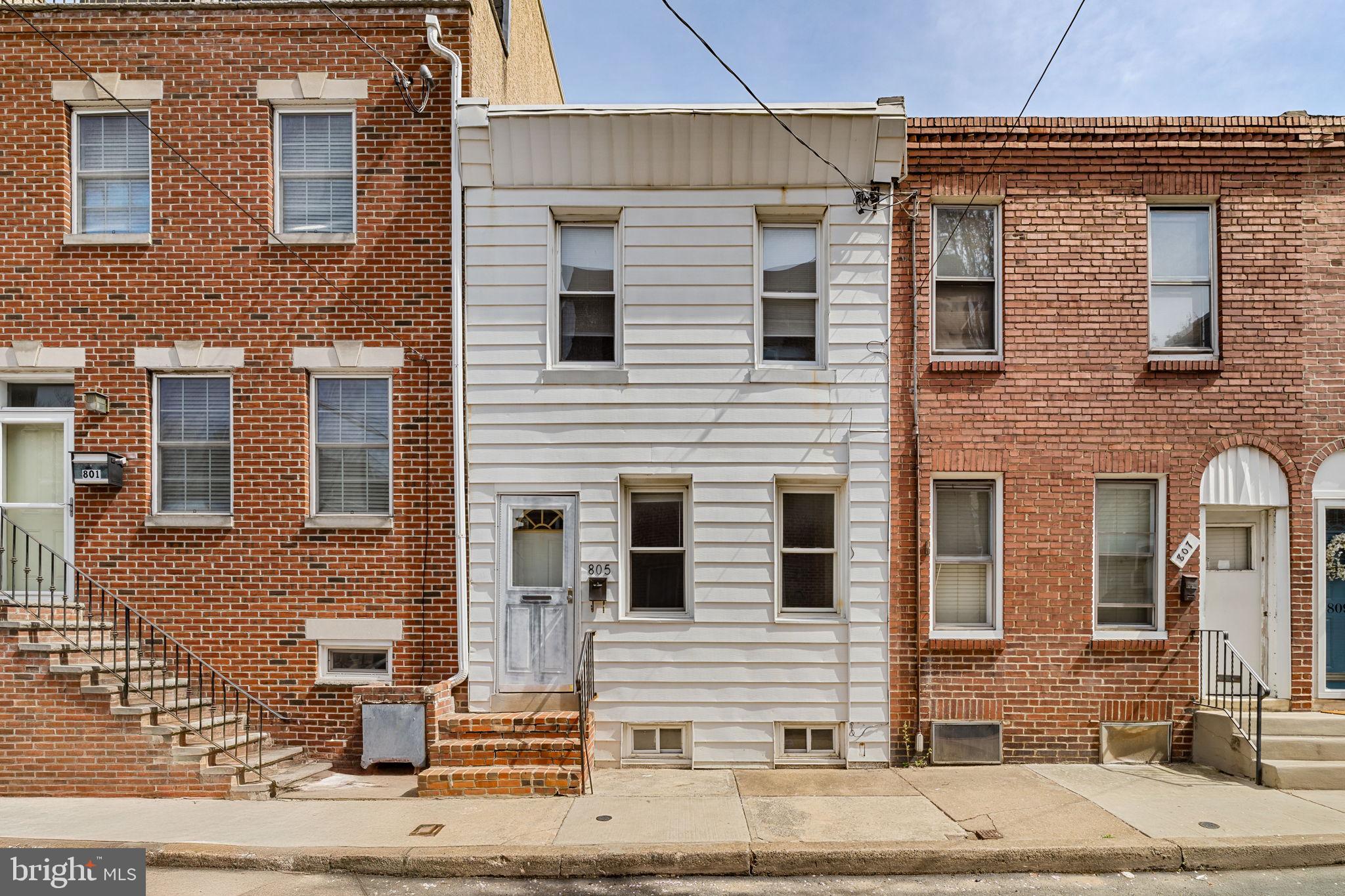 Opportunity knocks at 805 S Bambrey Street - a sweet two-story row home featuring 2 bedrooms, 1 bathroom, a cozy yet functional layout and a sizable back yard. Tucked away in the highly sought-after Devil’s Pocket neighborhood, there's nothing but opportunity for both homeowners and investors. Devil’s Pocket is one of Philadelphia’s best-kept secrets, a small yet vibrant enclave bordering Graduate Hospital and the Schuylkill River Trail. Residents enjoy the walkable proximity to Center City, while still benefiting from a quieter, community-oriented atmosphere. The demand for housing in this area remains strong due to its proximity to major job hubs and its charming, historic appeal. Whether you're looking to renovate for yourself or add to a rental portfolio, 805 S Bambrey Street presents a great opportunity in a high-appreciation neighborhood. Don't miss out on this chance to own a piece of Philadelphia’s hidden gem—schedule your showing today!