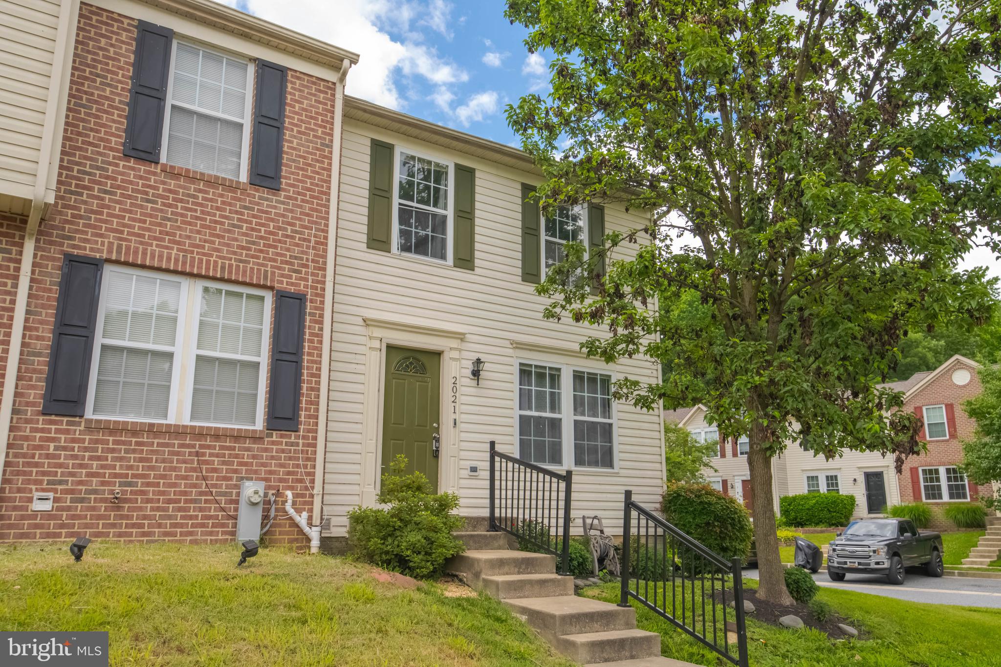 Welcome to 2021 Hackberry Road, a beautifully maintained end-of-group townhome nestled in the desirable New Haven community. Backing to mature trees and peaceful wooded views, this home offers the perfect combination of comfort, privacy, and convenience. Step inside to an inviting open-concept main level featuring a spacious living room, a well-appointed kitchen with ample cabinetry and storage, a cozy breakfast nook, and a dining area filled with natural light. Attractive laminate flooring flows throughout the main level, creating a warm and cohesive living space. The upper level boasts a spacious primary suite complete with a private en-suite bath, along with two additional generously sized bedrooms and a second full bath. The fully finished lower level expands your living space with a large family room, a third full bath, and a versatile bonus room ideal for a home office, guest room, or potential fourth bedroom. Sliding glass doors from the dining area leads to the backyard, providing the perfect setting for outdoor entertaining or relaxing. Recent updates in 2024 include: HVAC, Sump Pump, Refrigerator, Microwave, and Electric Stove. Conveniently located just minutes from Turkey Point Park, local marinas, scenic hiking trails, waterfront dining, shopping, and Rocky Point Golf Course, this home offers endless opportunities for recreation and leisure. Commuters will appreciate easy access to Route 702, I-95, and I-695, providing convenient travel to Baltimore, Washington, D.C., Philadelphia, New York, and beyond. Don't miss this opportunity to enjoy low-maintenance living in a beautiful setting while remaining close to everything the area has to offer.