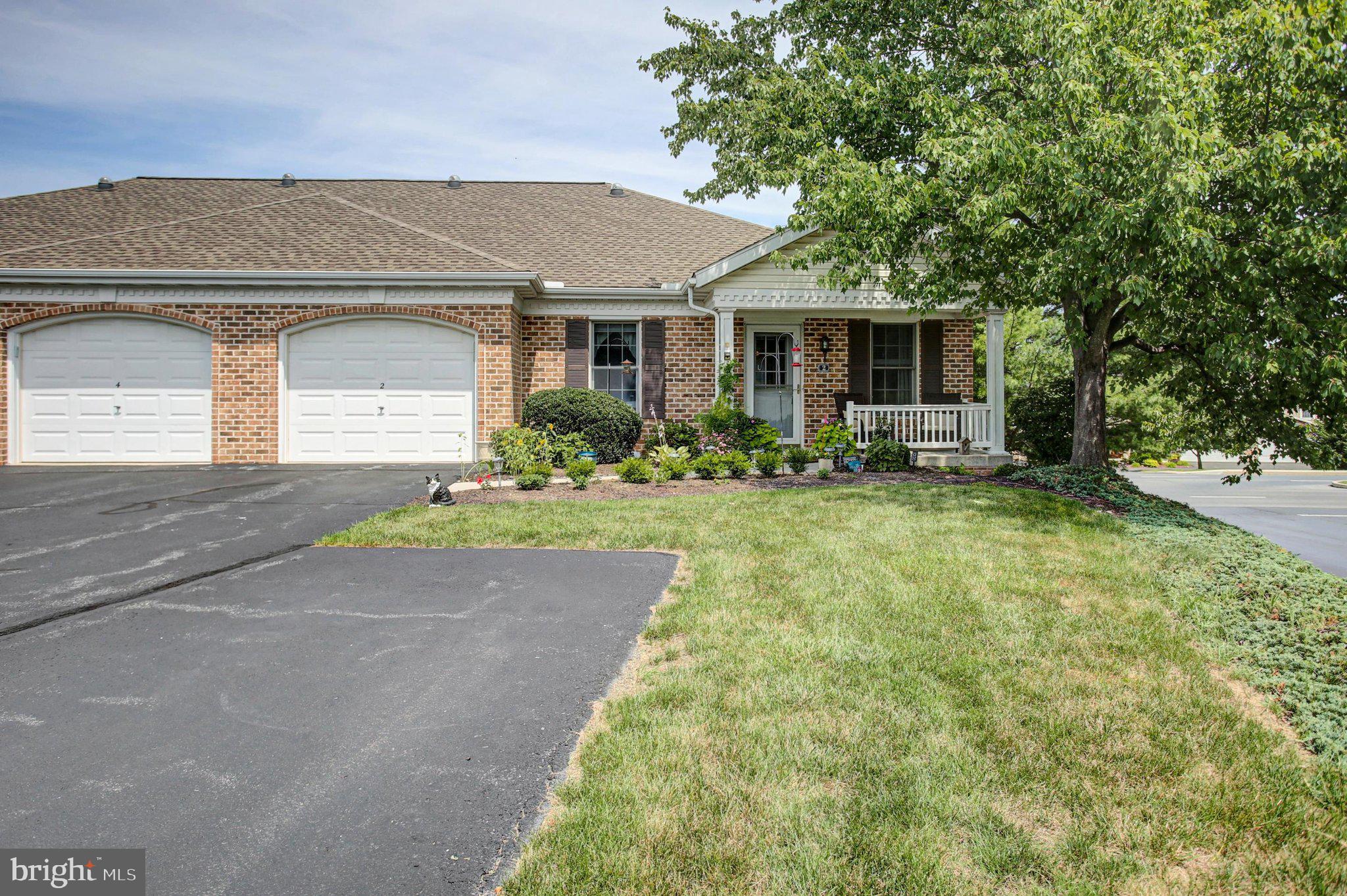 This well maintained ranch home combines comfort, convenience, and flexible living space with a bright, open floor plan and is located in the desirable 55+ community of Bent Creek Crossing.  The main level features engineered hardwood flooring throughout the living areas, a spacious living room with a charming window seat, and a dining area with access to the private balcony—perfect for enjoying your morning coffee or relaxing outdoors. The kitchen is well-appointed with stainless steel appliances, a pantry, breakfast bar, and ample cabinet and counter space for everyday living and entertaining.  The primary suite offers generous closet space and a beautifully updated ensuite bath featuring an updated walk-in shower. A second main-floor bedroom is conveniently located near an additional full bath, providing comfortable accommodations for guests. (The second bedroom is currently being used as a home office and is not pictured.). The finished walkout lower level is filled with natural light and expands your living space with a large family room featuring durable tile flooring. You'll also find a third bedroom with carpeting and direct access to the lower-level patio, a new full bath with a walk-in shower, and a versatile craft room that could easily serve as a fourth bedroom, hobby room, or office. Additional storage space adds even more functionality.
Enjoy the carefree lifestyle and welcoming atmosphere of Bent Creek Crossing while being close to shopping, dining, medical facilities, and everyday conveniences. This move-in ready home offers the perfect blend of space, updates, and easy living in one of the area's most sought-after 55+ communities.