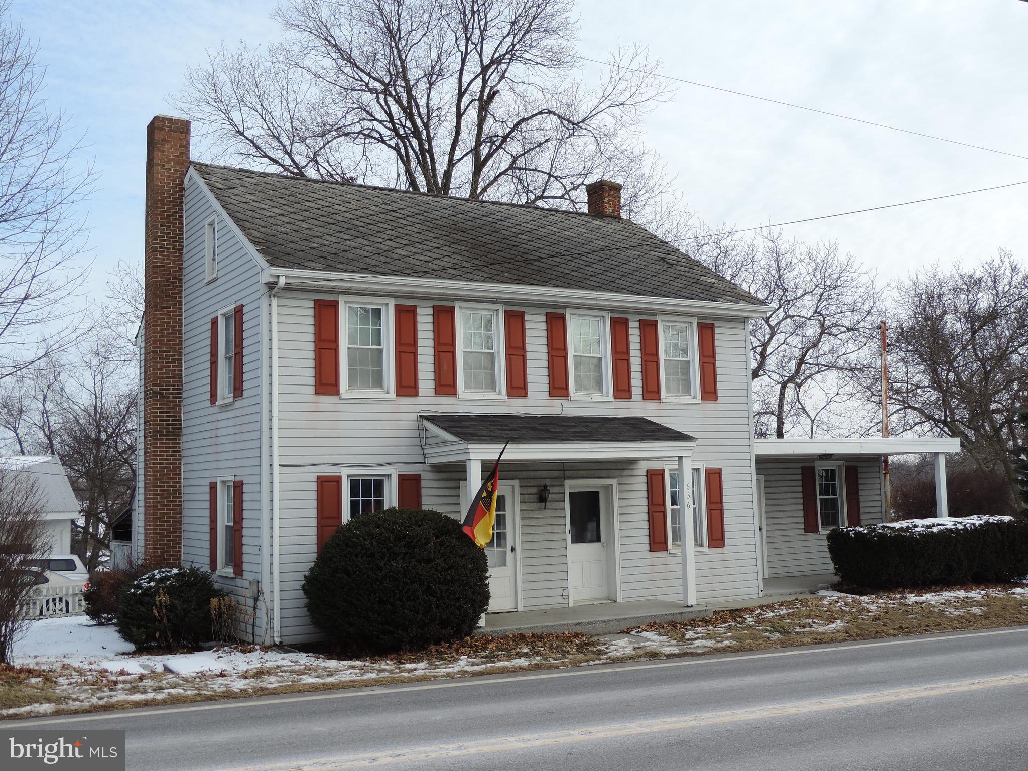 Take advantage of this great opportunity.  A little bit of elbow grease will make this one shine once again.  All appliances included. 1.8 acres, barn, and 4+ car garage sweeten this deal! Barn needs TLC.  Property conveys in as-is condition.  Seller to make no repairs.