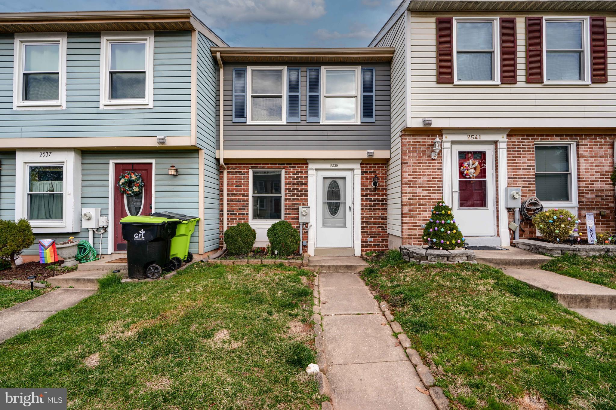 Welcome to 2539 Merrick Court! This 2 bedroom, 1.5 bathroom, Townhouse is located in the Laurel Valley Community in Harford County. Additional features include a fenced in yard and attached shed. 1 parking spot located in front of the house, with community parking.  Updates include a brand new HVAC (2025), New Carpeting Upstairs (2025), Water Heater (2020), & Fresh Paint. Roof is approximately 13 years old.