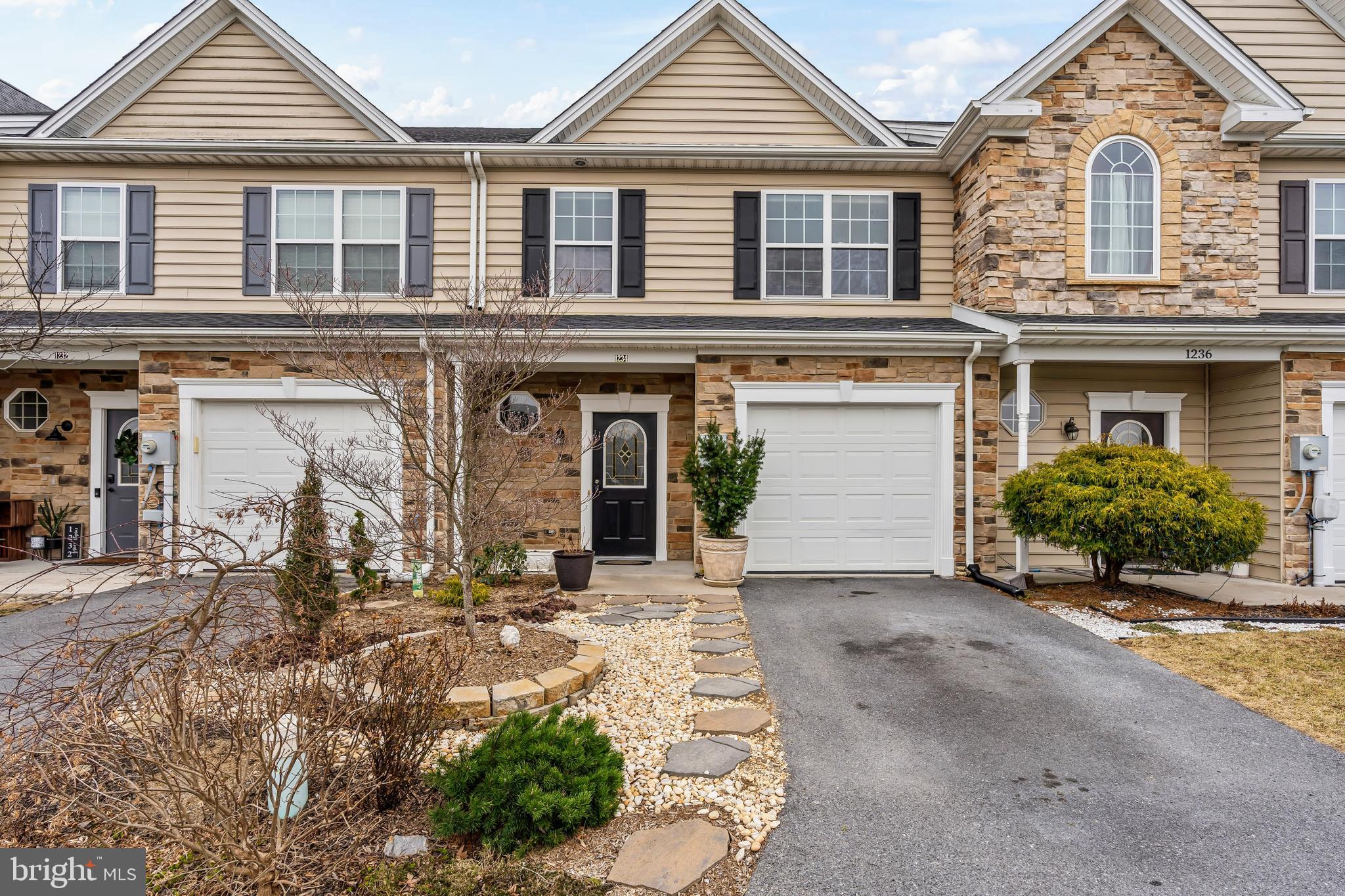 GORGEOUS townhome in Popular Rolling Hills! With over 1800 sq ft of finished space the main level features wide open living areas including a spacious KT with tons of cabinet space, beautiful granite counters, shining SS appliances & a breakfast bar. The KT flows right into the dining area and the living room that is drenched in beautiful natural lighting. Upstairs find 3 BDRM/2 BA including a stunning primary suite with tray ceiling, HUGE walk-in closet & attached bath with dual vanity. Additional bonus area is the perfect spot for a rec room, office, playroom, etc.! Upper level laundry (W/D included) for your convenience. Modern LVP flooring & paint throughout the home makes this one truly turn key!! The outdoor space will IMRESS-backed to the tree line for maximum privacy the rear patio is the perfect place to entertain or relax in peaceful bliss. LOW maintenance landscaping gives you not only beautiful plantings thru the seasons but more time to slow down and enjoy your time at home. This amazing, established community is convenient to award winning schools, shops, dining & interstates. Don't miss your opportunity on this one!