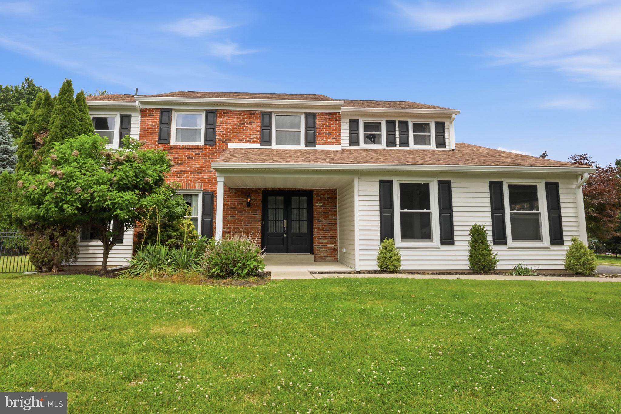 Spacious colonial in a quiet, highly desirable neighborhood.  Welcome home to this beautifully maintained home offering generous living space and a versatile floor plan.  Upon entering, you'll find a large front room currently used as a dining room that could easily serve as a living room.  The dining room is currently set up with a bar and flows seamlessly into the kitchen.

The expansive kitchen overlooks the cozy family room and includes counter seating for additional dining options.  A wood-burning stove insert creates a warm and inviting atmosphere in the family room.  Sliding glass doors from both the kitchen and family room fill the home with natural light and provide easy access to outdoor spaces.  Step outside to enjoy the patio area or relax in the large enclosed porch overlooking the pool and fenced backyard- perfect for entertaining or enjoying peaceful evenings at home.

The main level also features a convenient powder room, laundry area with exterior access, and an attached two-car garage.

Upstairs, the roomy primary suite offers a private bathroom and bonus area ideal for a sitting room, office, nursery or exercise space.  Three additional bedrooms and a full bathroom complete the second floor.

With its flexible layout, abundant natural light, fenced yard, pool and desirable location, this home has everything you've been looking for.  Don't miss your opportunity - this one won't last long!

Recent Improvements Include:
New Roof- 2021
New Sliding Doors (2)- 08/2025
New Siding- 01/2024
New Garage Door, Front Door & Side Door- 12/2023