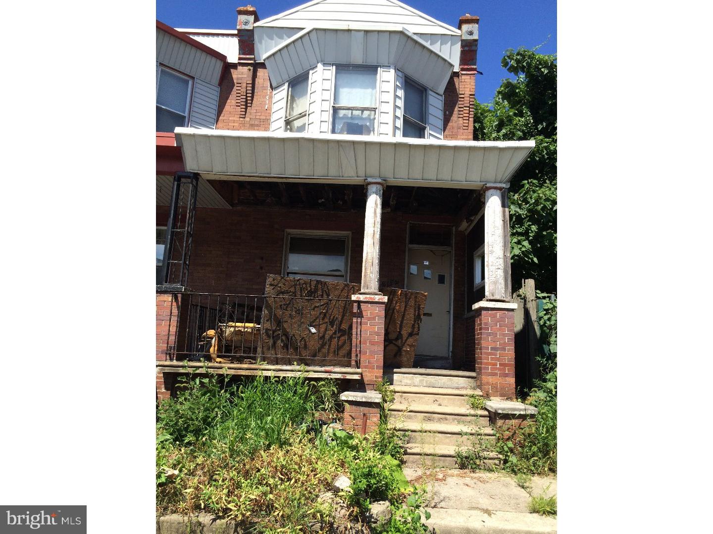 ATTENTION experienced rehabbers. Great location..near 24th & Allegheny ave. Property was cleaned out and new steps to 2nd flr installed. Nice wide street with plenty of public trans around.  Figure you can crank 700  a month in rent when this is done. Do the right rehab and you'll get the right "ROI"(return on investment) and you'll attract a good steady tenant with the proper screening. Refi out when done & rented...move on to the "next project". Sold "as is". Easy to show. USE CAUTION when entering building and walking through building.