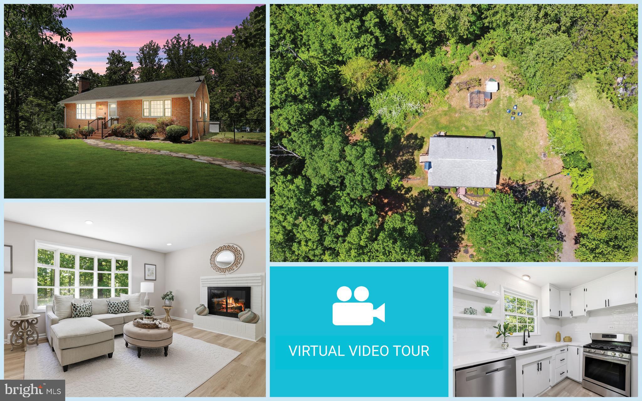 Rare opportunity to own a 5-acre property under $500K! This newly renovated 3-bedroom, 2-level brick rambler offers a spacious, light-filled floor plan with updated LVP flooring, recessed lighting, and abundant windows throughout.
The inviting living room features a wood-burning fireplace and a charming bay window that fills the space with natural light. The updated kitchen is thoughtfully designed with quartz countertops, new stainless steel appliances, modern black hardware, and a sleek subway tile backsplash. A delightful eat-in dining/breakfast nook just off the kitchen is surrounded by windows and anchored by a glass-paneled door, offering seamless indoor-outdoor living and tranquil views of the surrounding landscape. Three generously sized bedrooms and a stylishly renovated bathroom with a new vanity, mirror, tile, and flooring complete the main level.
The lower level provides a versatile rec room, additional lounge area, laundry area with newer full-size washer and dryer, utility room and additional storage, with potential to expand into additional living areas, along with direct access to the outdoors. Step outside and experience your own private oasis featuring a peaceful fenced yard backing to woods, charming chicken coop, mature fruit and nut trees, and expansive open land perfect for gardening, recreation, relaxing, entertaining, stargazing, or even camping in your own private setting. Generous driveway provides ample parking and adds to the ease and functionality of this exceptional property.
Conveniently located approx 6 miles from Old Town Warrenton, with easy access to shopping, dining, and everyday conveniences. Enjoy nearby destinations such as Shenandoah National Park, Skyline Drive, Luray Caverns, local wineries, and scenic trails. Equestrian enthusiasts will appreciate the proximity to Warrenton Hunt and Old Dominion Hounds. Commuters will love the easy access to Warrenton, Marshall, Culpeper, and major routes including Rt. 66, Rt. 211, and Leeds Manor Road.