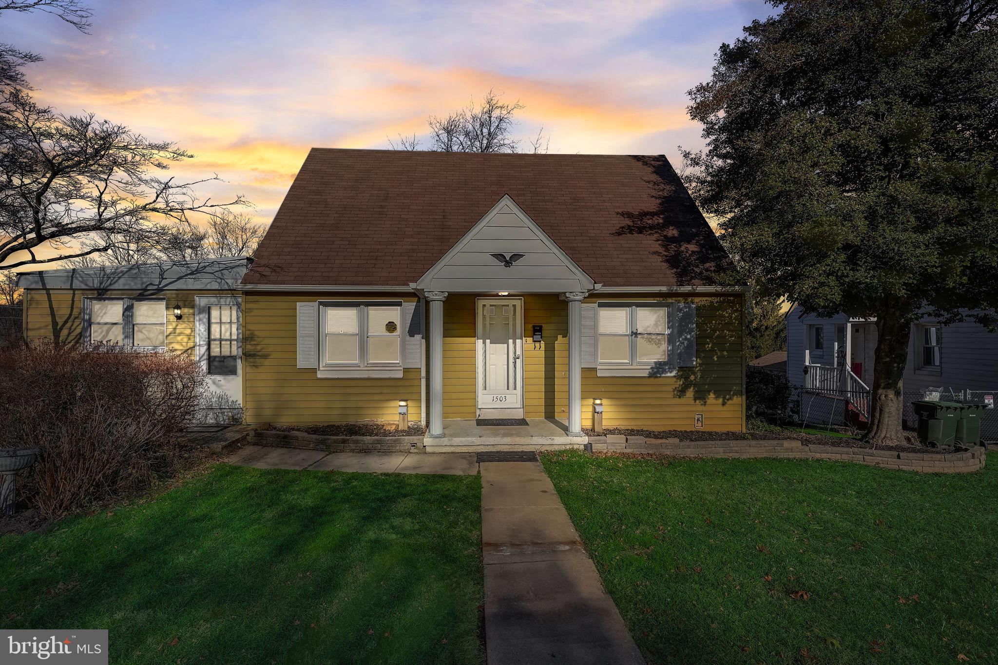 Welcome Home to 1503 Walnut Street in Coatesville. This charming Cape Cod home surprises and delights you with each turn. There are 3 comfortable Bedrooms and 1 Full Bath along with two “bonus spaces” that can be used for a variety of purposes. The Kitchen is larger than you’d expect and all of the flooring is in great shape. Two Bedrooms are on the main floor and the third is upstairs. The unfinished Basement is large and great for storage - there is an exit to the large back yard where you will find a fantastic stone patio with a fire pit - perfect for entertaining and having casual conversations. A small garage is located under the home and perfect for storing any recreational items and yard equipment. Access to the back yard via a small alley makes off-street parking possible. This home has been inspected prior to listing and all reports are available for prospective Buyers to review. Schedule your showing today before someone else can call this their new home!