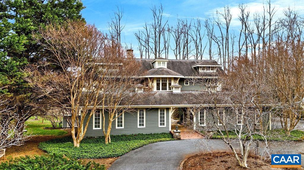 An incredible home just before the 4th green on the Monocan nine overlooking the lake and mountain views to the south west. The home has been maintained to perfection.