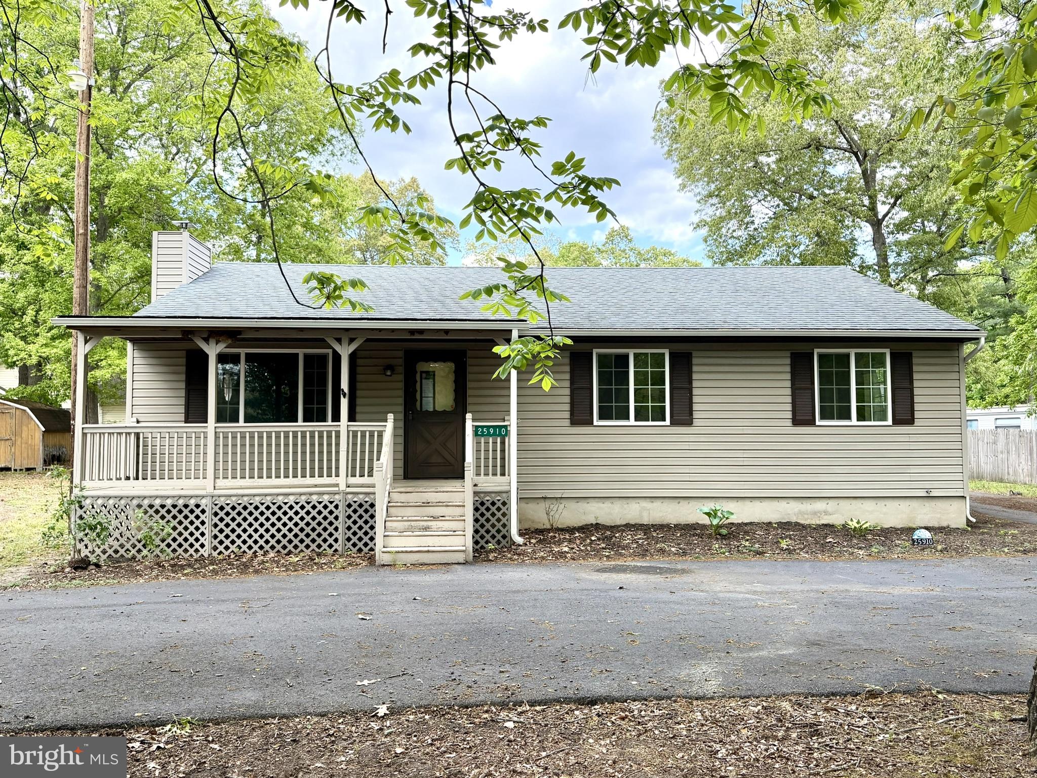 Quiet living in Fox Grape Farms.  Whether you are downsizing or just starting out, this home offers one-level living with 3 bedrooms, 2 full baths and an open living room that flows into the dining area.  Situated on a 0.60 +/- parcel, the property also features two (2) storage sheds.  Located approximately 7 miles from Denton, MD, 11 miles from Tuckahoe State Park and 16 miles from the Harrington Raceway & Casino in Harrington, DE.  Restricted to owner-occupants, non-profits and government agencies through 05/09/2026. HUD Case #241-928326. Equal Housing Opportunity.