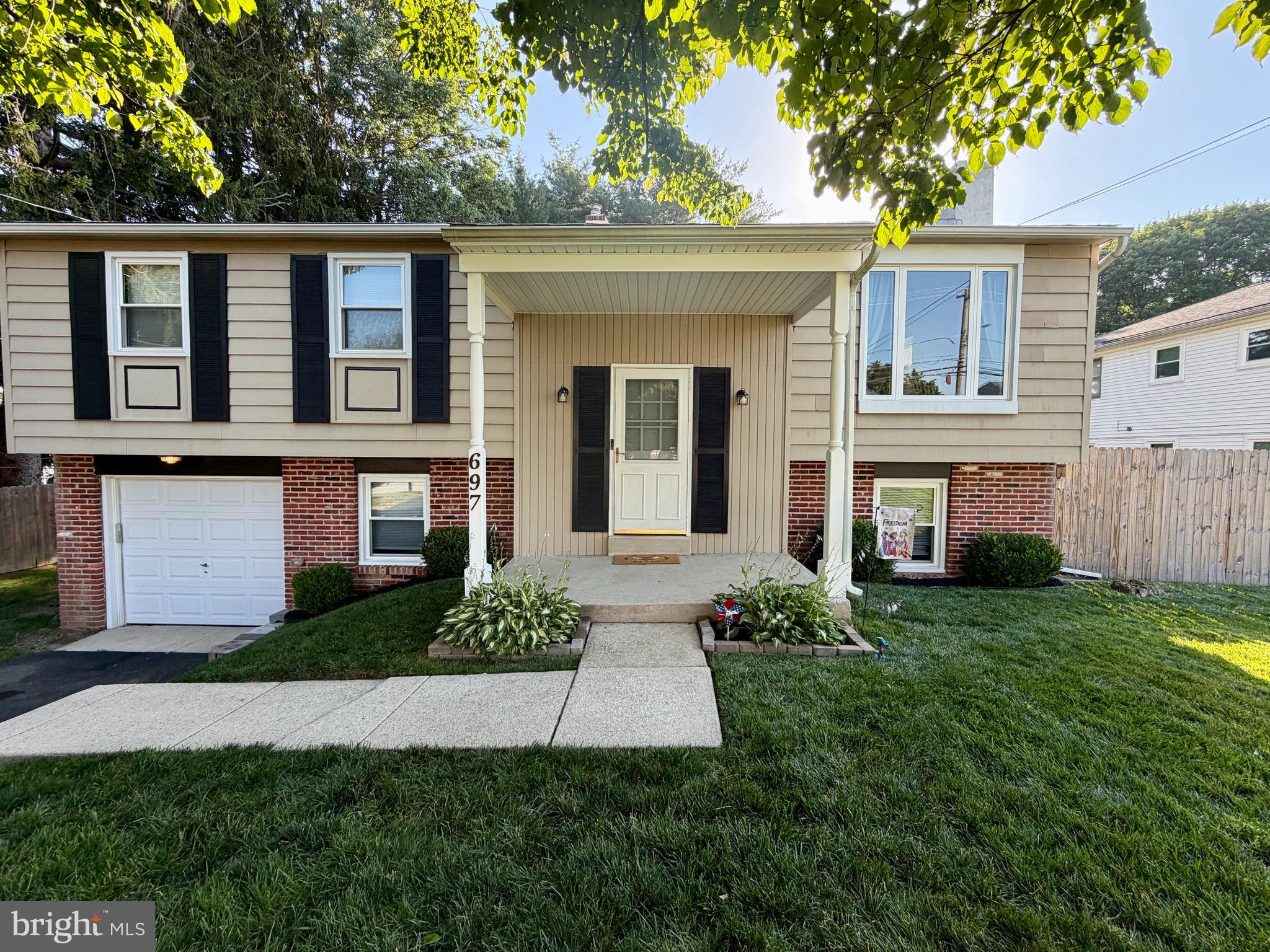 Welcome Home to 697 Cherry Tree Road!

Pride of ownership is evident throughout this well-maintained 3-bedroom, 2.5-bath home offering over 2,100 square feet of finished living space in a convenient Upper Chichester location. Major improvements include newer HVAC and water heater, replacement windows, refinished hardwood floors, updated lower-level flooring, fresh interior paint, updated lighting fixtures, ceiling fans, newer dishwasher and microwave, bathroom fixture updates, driveway resealed, and front porch improvements.

The main level includes a spacious living room, dining area, kitchen with stainless steel appliances, three bedrooms, and two full bathrooms. The finished walkout lower level expands the living space with a large family room, office/flex space, half bath, laundry area, garage access, and direct access to the rear patio.

Exterior features include an attached garage, private driveway, shed, attic storage, and a large, level backyard with approximately 3,800 square feet of usable outdoor space. This home offers a rare combination of space, storage, updates, and outdoor function — all in a location close to shopping, dining, parks, schools, and major commuting routes.

Security System is excluded on this property.

Professional Photos coming Friday 7/10/2026