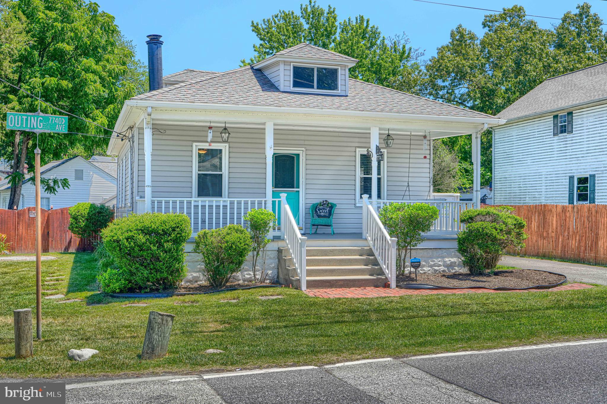 The welcoming porch leads to a 3BR, 2.5BA rancher with water access to picturesque Stoney Creek.  Other features include hardwood floors, a cozy fireplace, fresh paint, and a light filled large eat-in kitchen with, stainless steel appliances, recessed lighting, and ceramic tile flooring. Two spacious primary suites each include a private full bath and walk-in closet--flexible for guests or multi-generational living. Additional features include a dedicated laundry room, unfinished basement, pull-down attic, reverse osmosis water filtration system, abundant storage, two storage sheds, and a fully fenced backyard with a large rear deck perfect for entertaining. Enjoy the Chesapeake Bay lifestyle by kayaking, paddleboarding, fishing, and swimming from a community wharf directly across the street. Located in a sought-after water-oriented community in this beautifully maintained home.