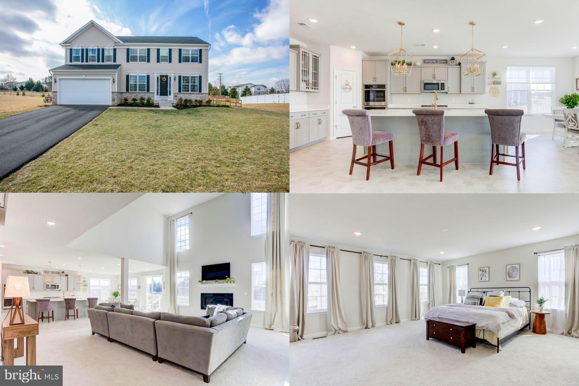 Welcome to this stunning turn-key home, where comfort, elegance, and functionality come together seamlessly. From the moment you step inside, you'll be captivated by the thoughtful design and spacious layout. To the left of the entrance, the formal dining room provides the perfect setting for hosting special gatherings, while the formal living room on the right offers a welcoming space to entertain guests. A conveniently located half bath and a dedicated main-level office make working from home effortless.

The heart of this home is the breathtaking two-story family room, designed to impress with its soaring ceilings, an elegant gas fireplace, and an abundance of natural light streaming through expansive windows. This inviting space flows beautifully into the gourmet kitchen, featuring a desirable bump-out upgrade that allows for a massive 10-foot island, a deep farmhouse sink, and upgraded soft-pull cabinets with pull-out drawers for maximum storage and convenience. The kitchen is complete with stainless steel appliances, creating a perfect balance of beauty and functionality. A casual dining nook overlooking the backyard adds to the home's charm, offering a bright and airy space for everyday meals.

Upstairs, the luxurious owner’s suite is a true retreat, boasting a spacious walk-in closet and an updated attached bathwith modern finishes. Three additional generously sized bedrooms, each featuring its own walk-in closet, provide ample space for family and guests. A well-appointed hallway bath completes the upper level, offering both style and convenience.

The lower level is a blank canvas, ready for your personal touch! This unfinished basement features a rough-in for a full bath, making it easy to customize into additional living space, a home gym, a media room, or anything you envision.

Outside, enjoy your huge fenced-in yard, perfect for entertaining, and relaxing. Whether you're hosting summer barbecues, enjoying a quiet morning coffee, or creating your dream outdoor oasis, this backyard provides endless possibilities.

With its prime location close to shopping, dining, and major commuter routes, this home offers both convenience and luxury. This is the one you’ve been waiting for—don’t miss out on this incredible opportunity! Schedule your tour today!

** Accepting Back up Offers**