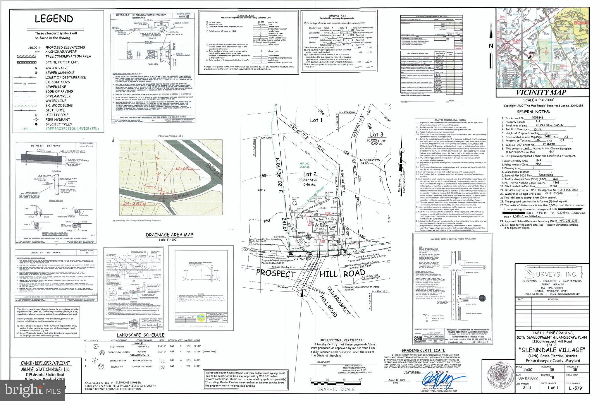 GLENN DALE VILLAGE> - Residential