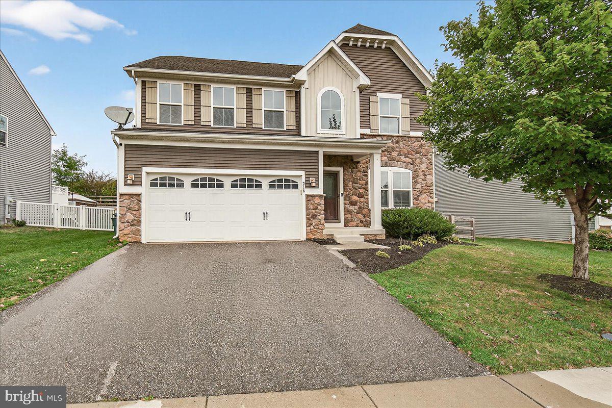 Back to active by no fault of the seller. Welcome to this beautifully renovated home in the heart of Boonsboro’s sought-after Sycamore Run community. Featuring 4 bedrooms, 3 full bathrooms,  and a half bath, this spacious property offers over 4,000 sq ft of finished living space and has been updated from top to bottom with modern finishes. The main level boasts a designer kitchen with granite countertops, stainless steel appliances, custom backsplash, and white cabinetry—all flowing into a bright, open living space anchored by a cozy gas fireplace. Upstairs, you'll find four bedrooms, including a spacious primary suite with a walk-in closet and ensuite bath.
The fully finished basement adds exceptional flexibility, complete with a full bathroom, and multiple living areas—ideal for a home theater, gym, office, or in-law suite.
Set in a quiet, established neighborhood with sidewalk-lined streets, you’re just minutes from charming downtown Boonsboro, local shops, dining, schools, and parks. You'll enjoy proximity to the Appalachian Trail, Greenbrier State Park, and easy access to commuter routes for Frederick, Hagerstown, and beyond.
This turnkey home blends style, space, and location—schedule your showing today before it's gone!